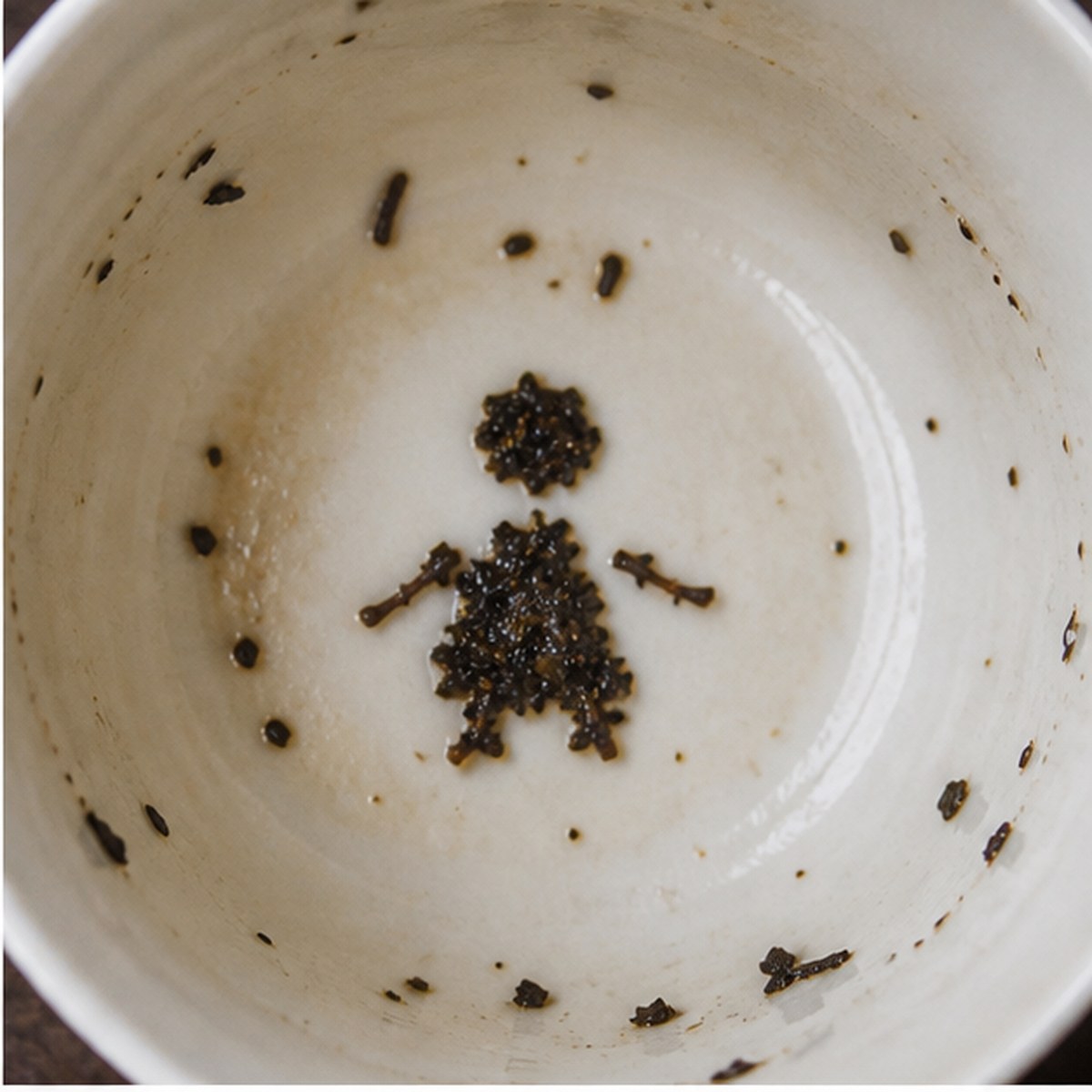 Doll tea leaves cup variation one