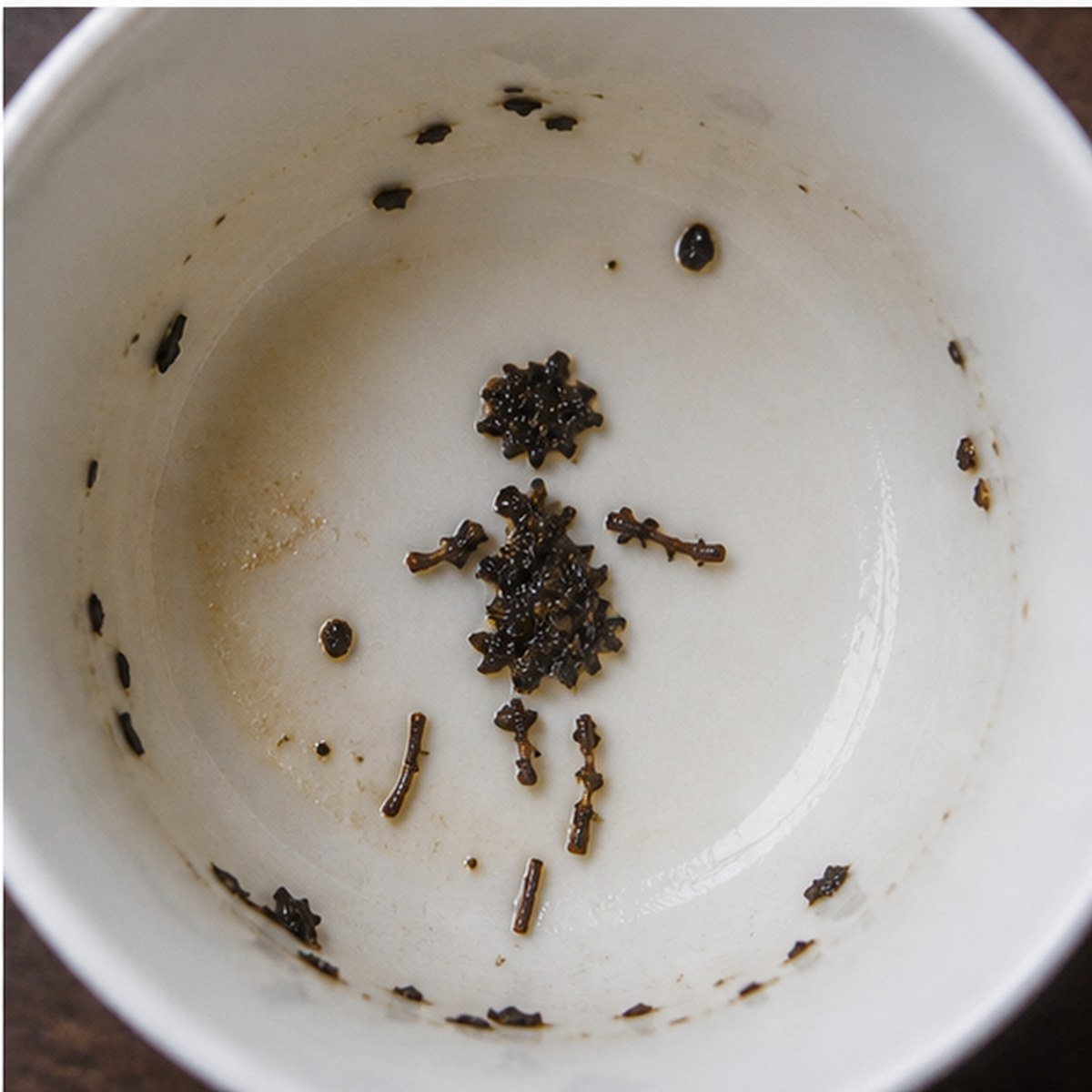 Doll tea leaves cup variation three