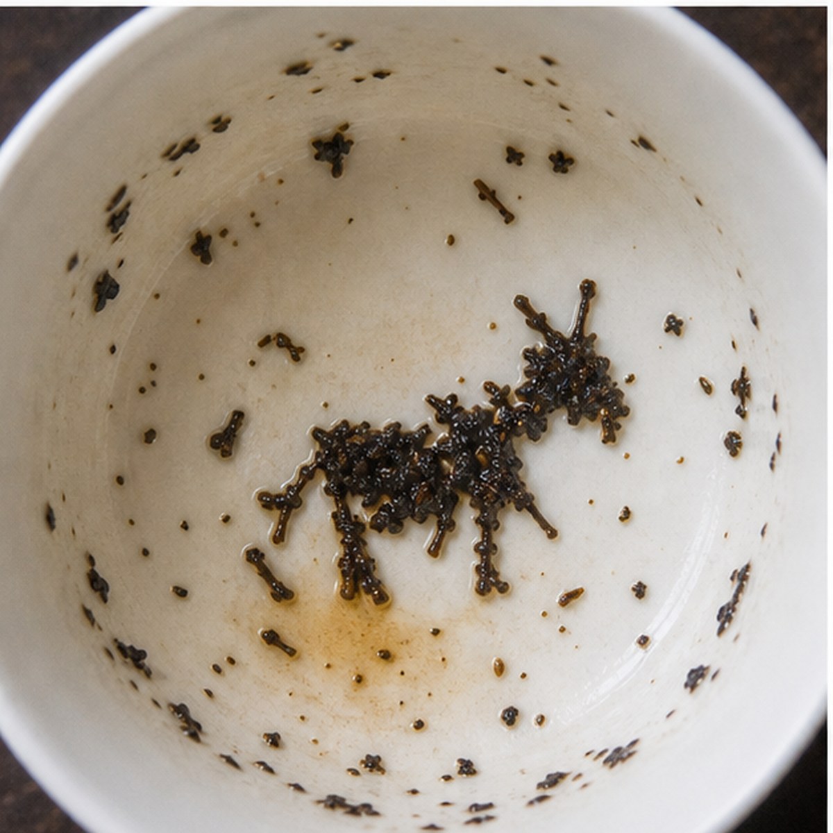 Donkey tea leaves cup variation two