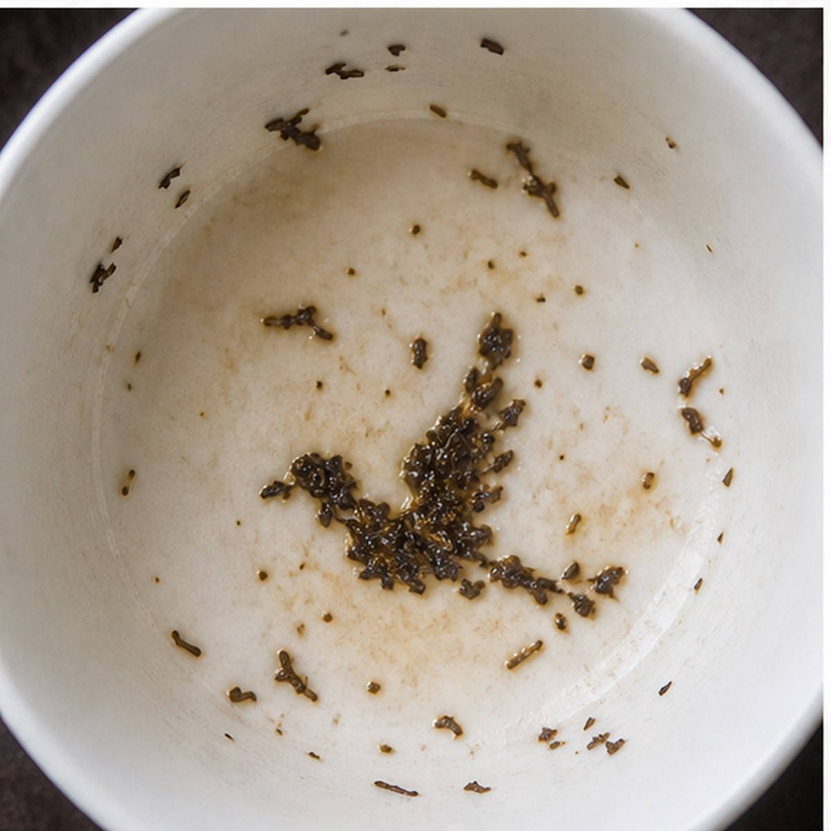 Dove tea leaves cup variation two