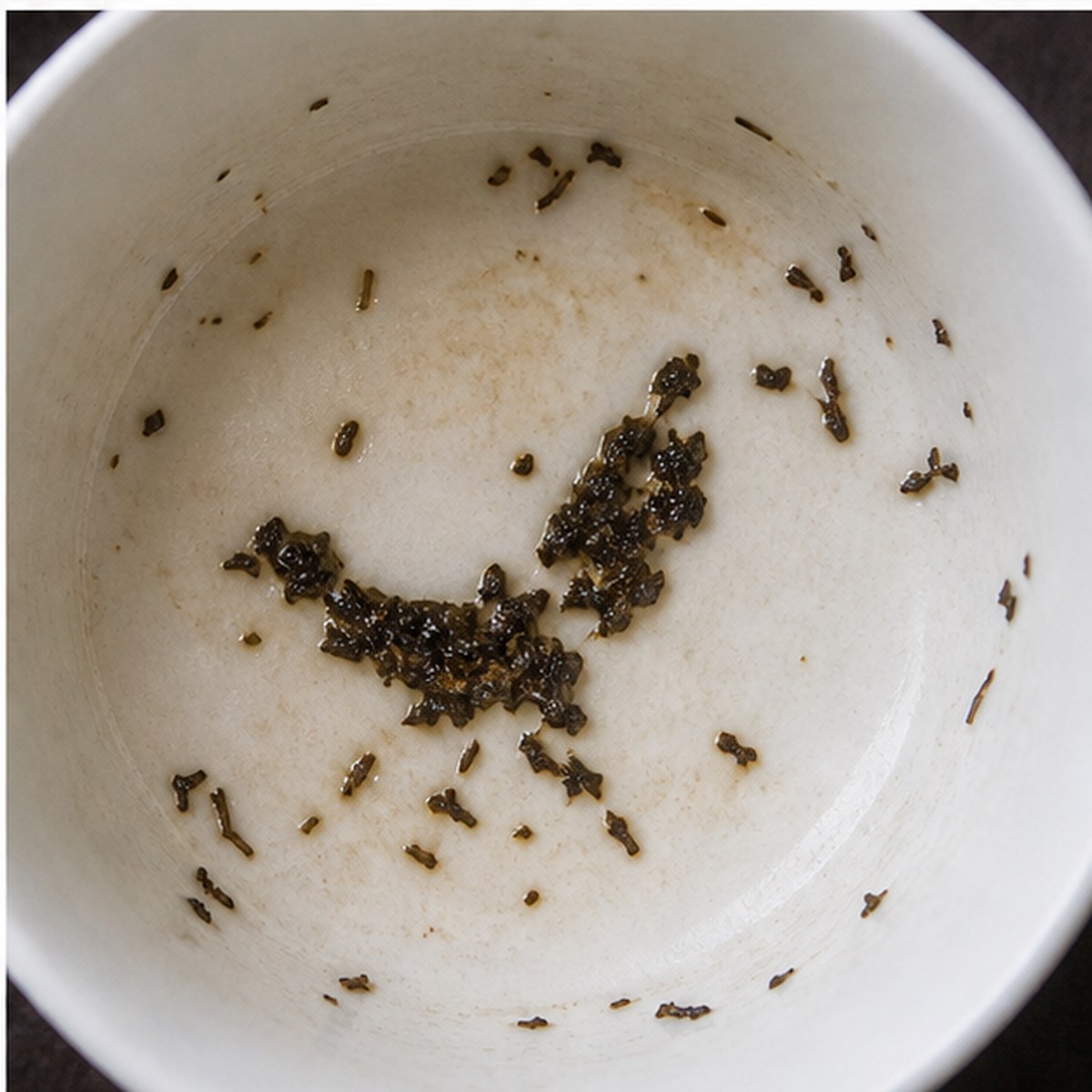 Dove tea leaves cup variation three