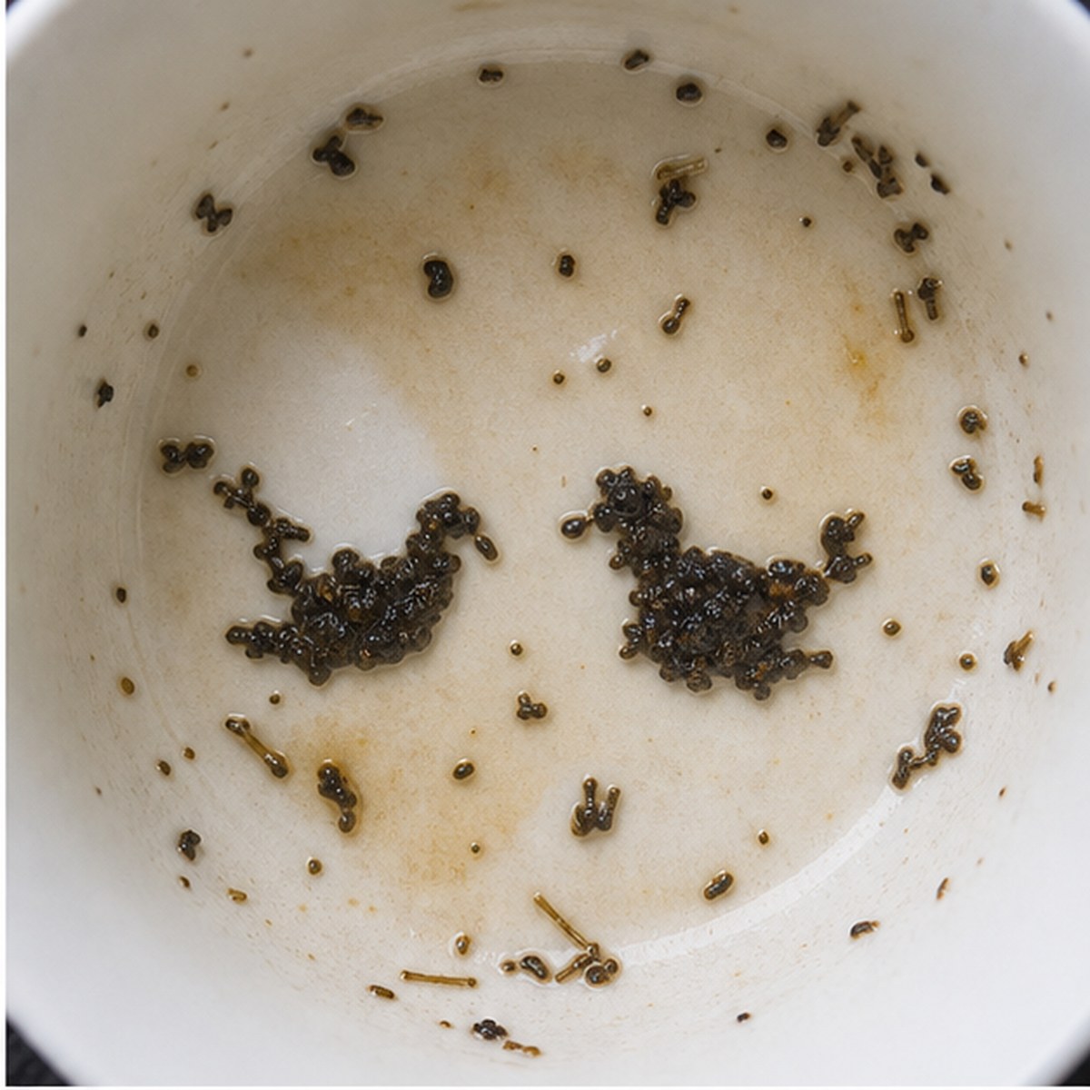 Doves tea leaves cup variation one
