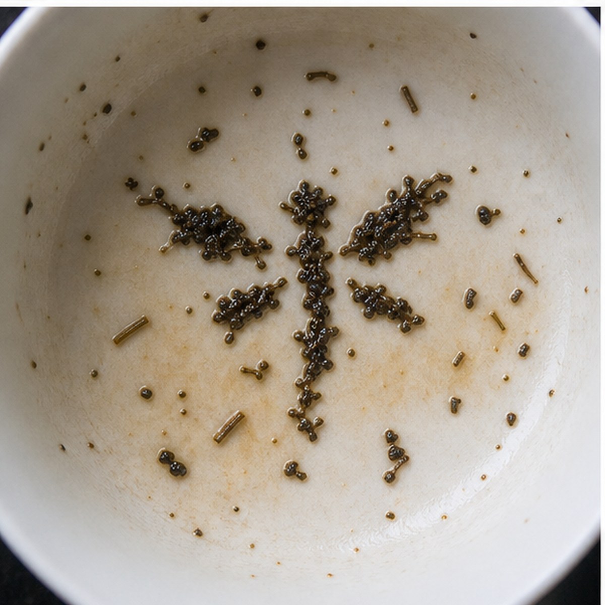 Dragon-Fly tea leaves cup variation two