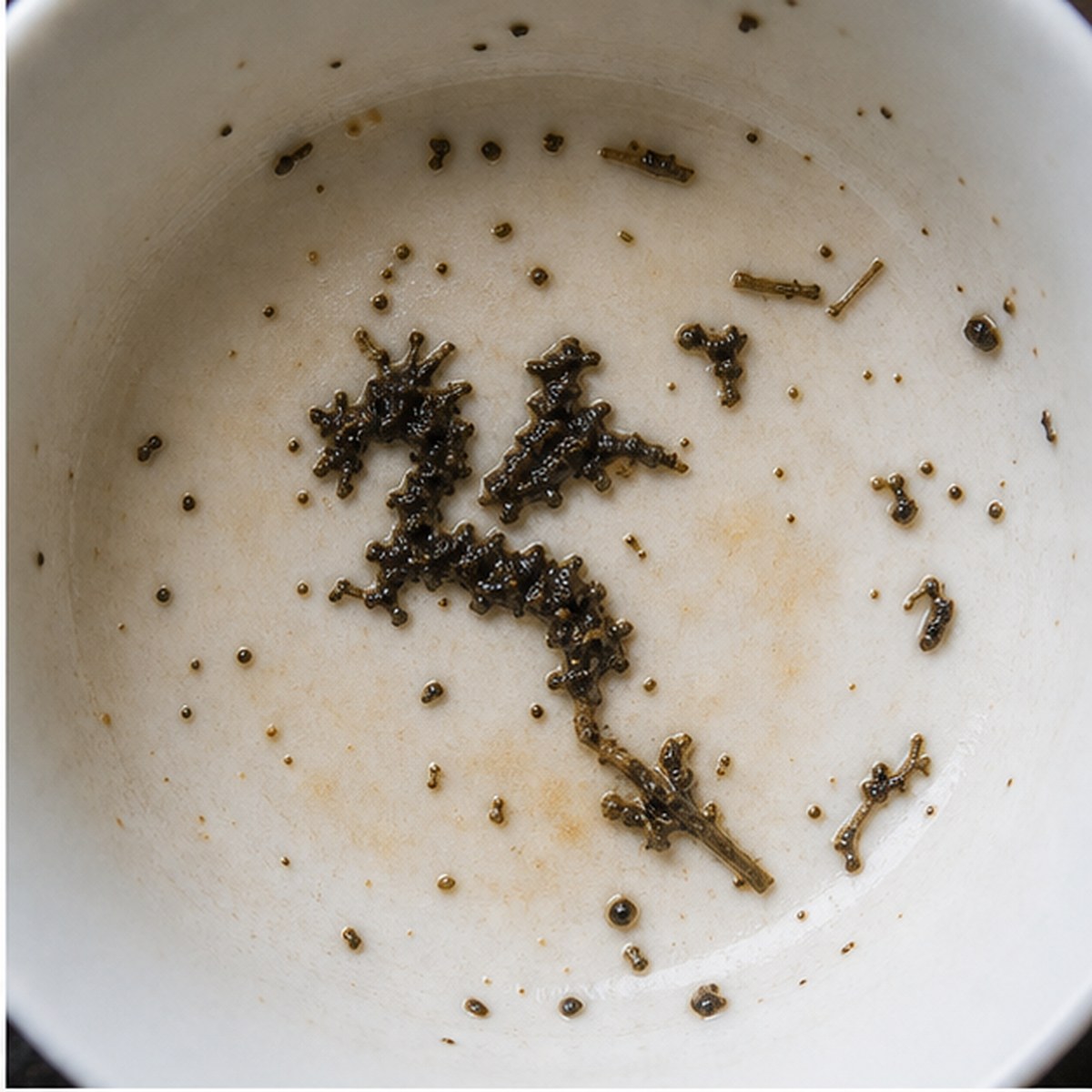 Dragon tea leaves cup variation one