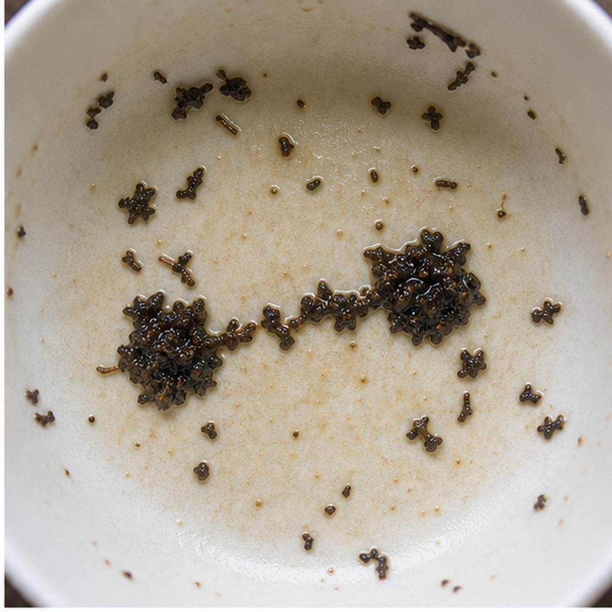 Dumb Bell tea leaves cup variation one