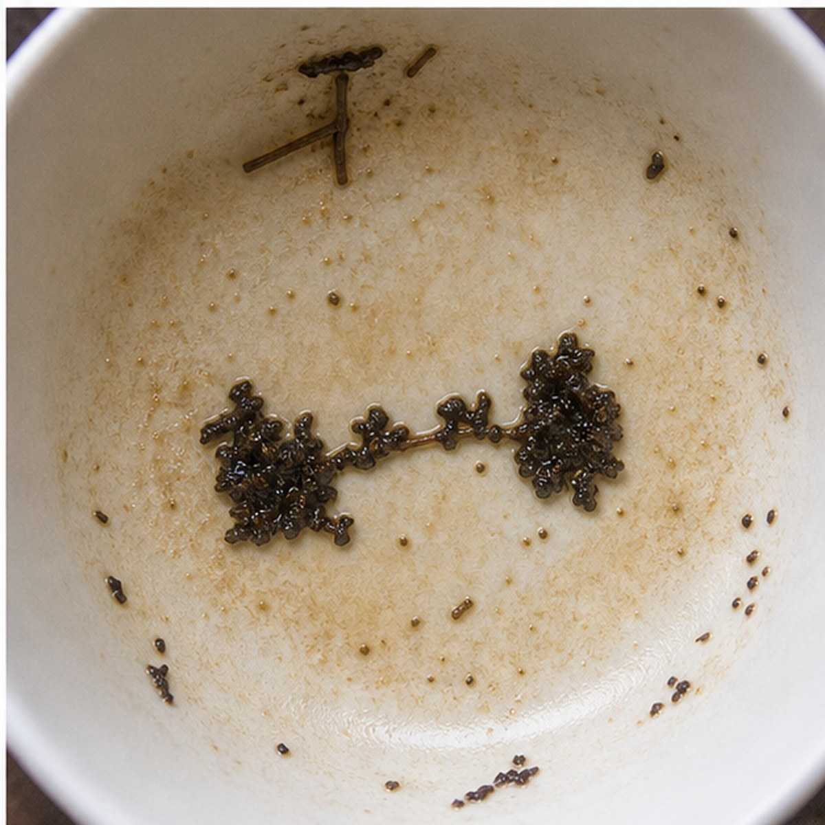 Dumb Bell tea leaves cup variation three