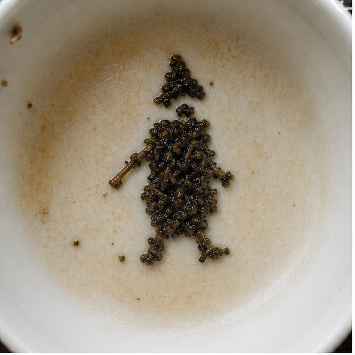 Dwarf tea leaf reading cup example