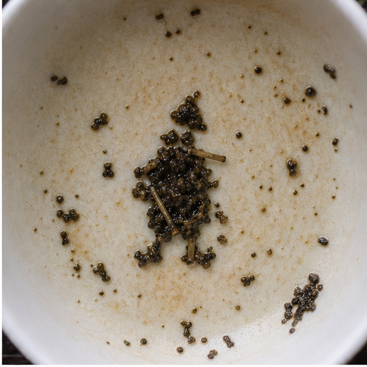 Dwarf tea leaves cup variation one