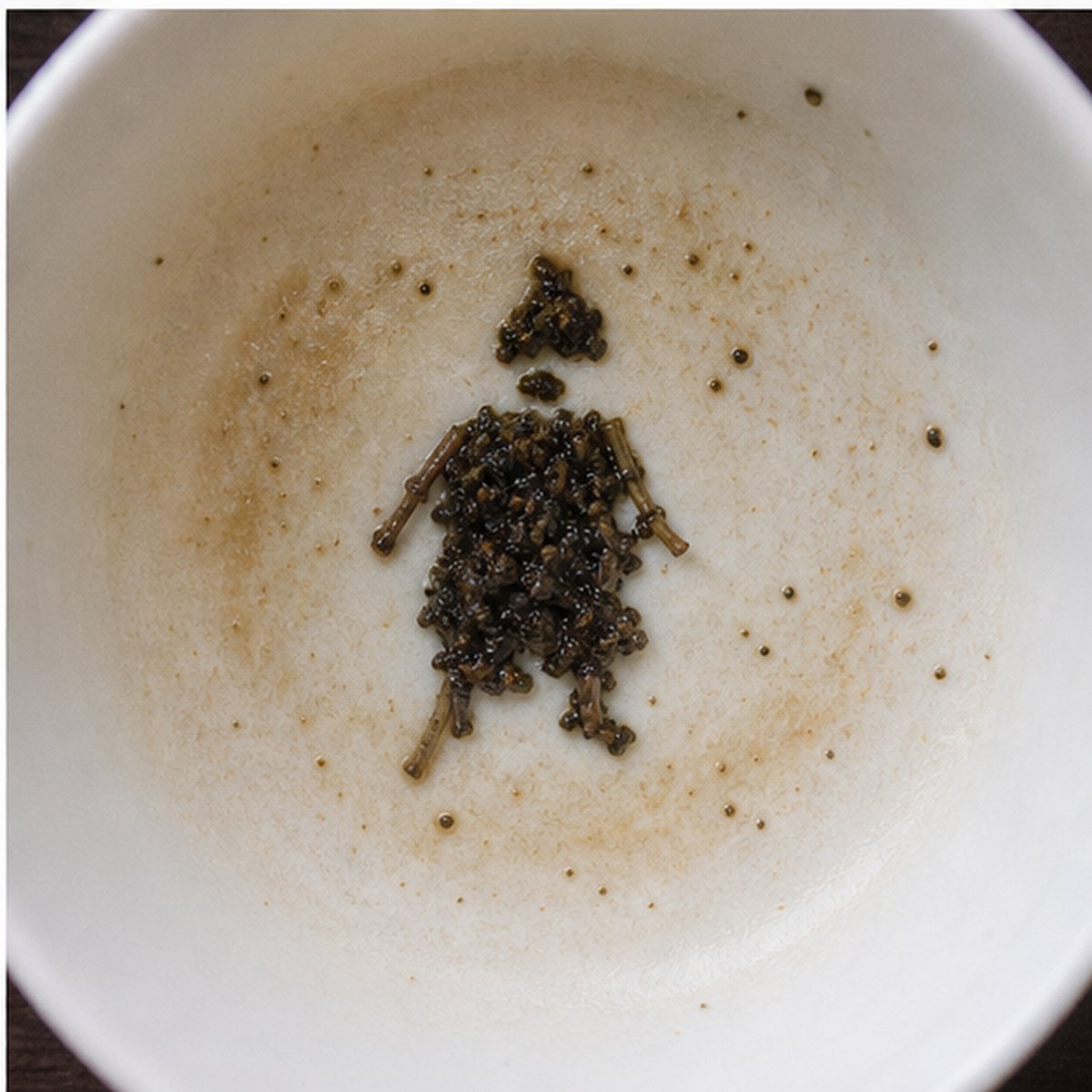 Dwarf tea leaves cup variation three