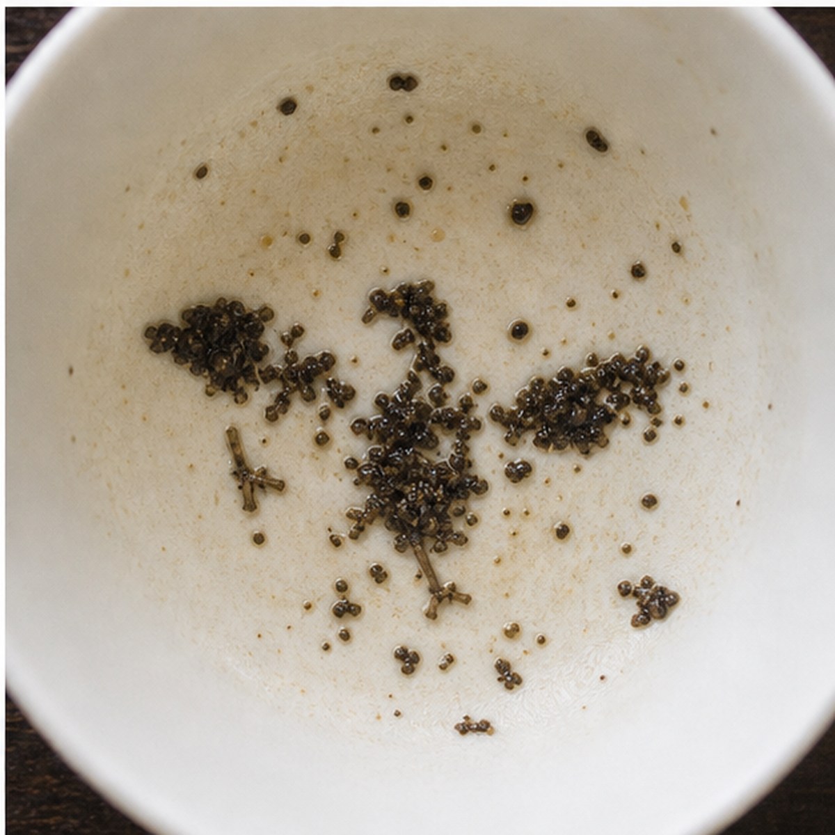 Eagle tea leaves cup variation three