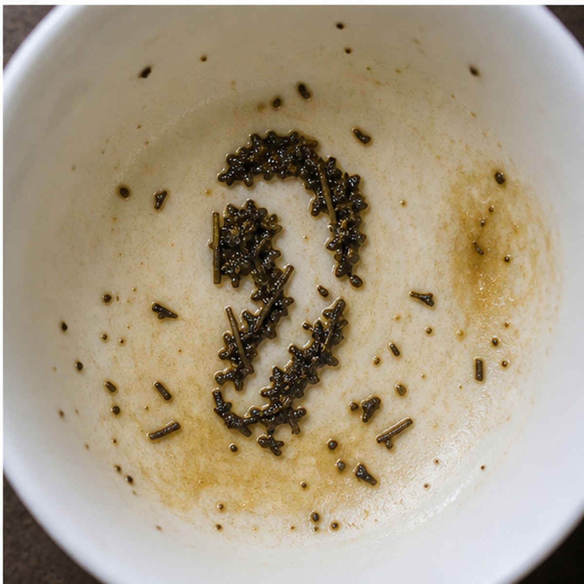 Ear tea leaves cup variation three
