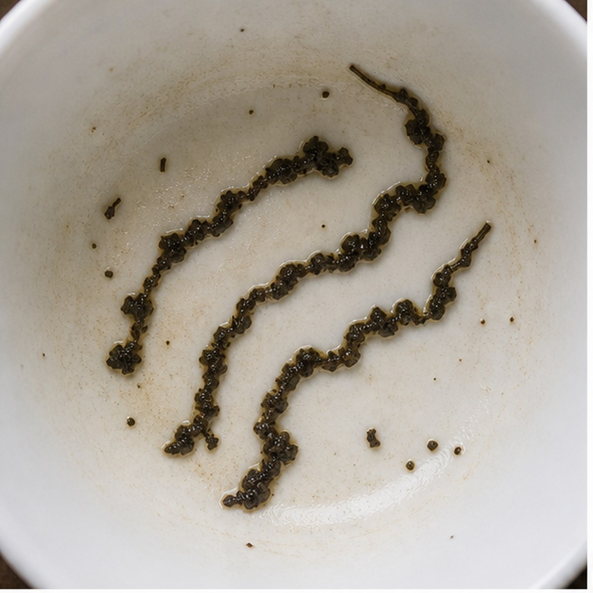 Eels tea leaf reading cup example