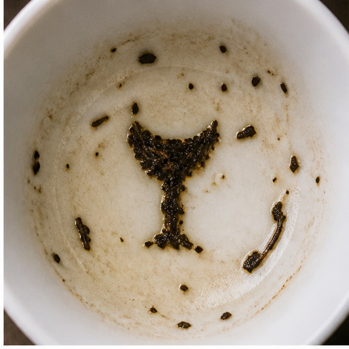 Egg-Cup tea leaves cup variation one