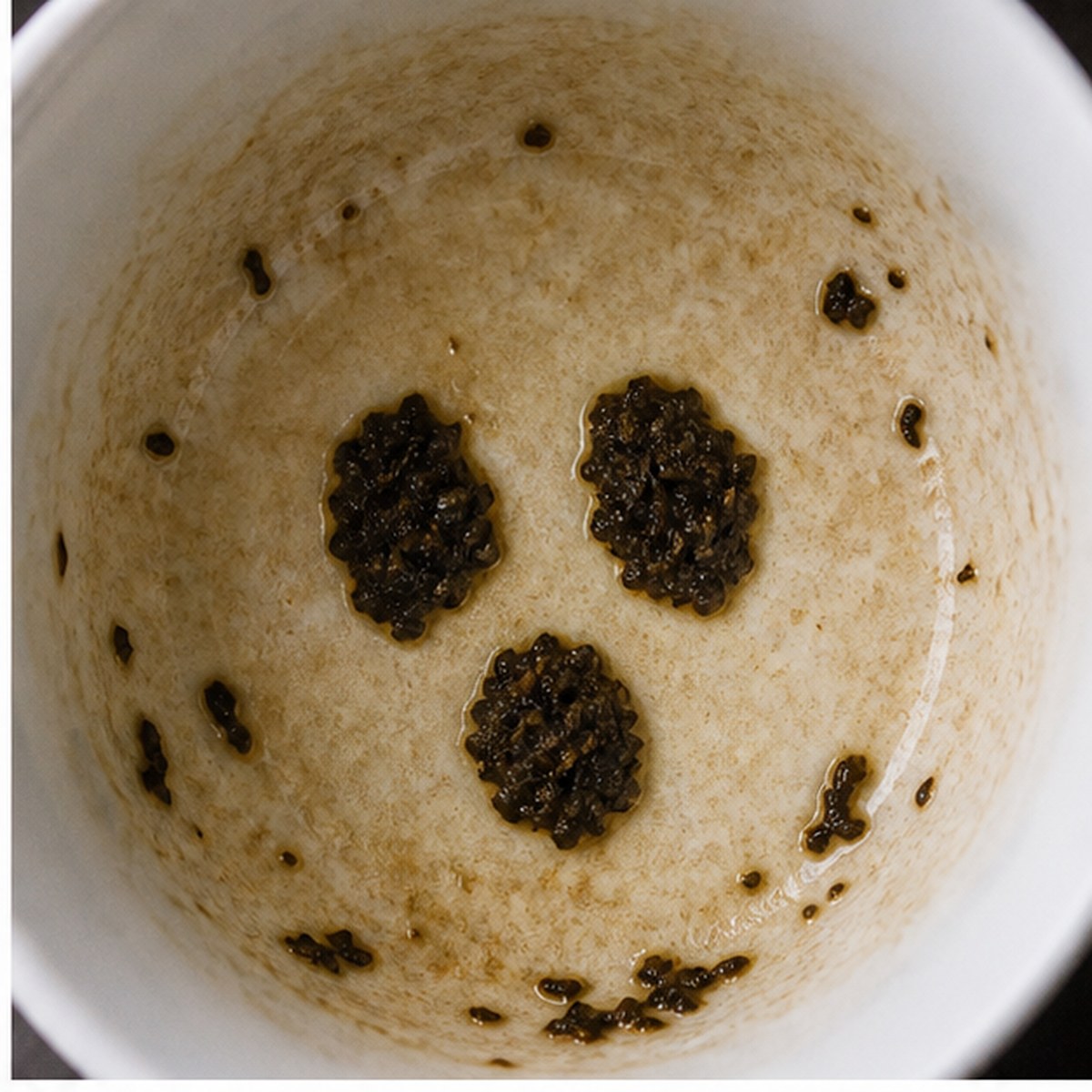 Eggs tea leaves cup variation one
