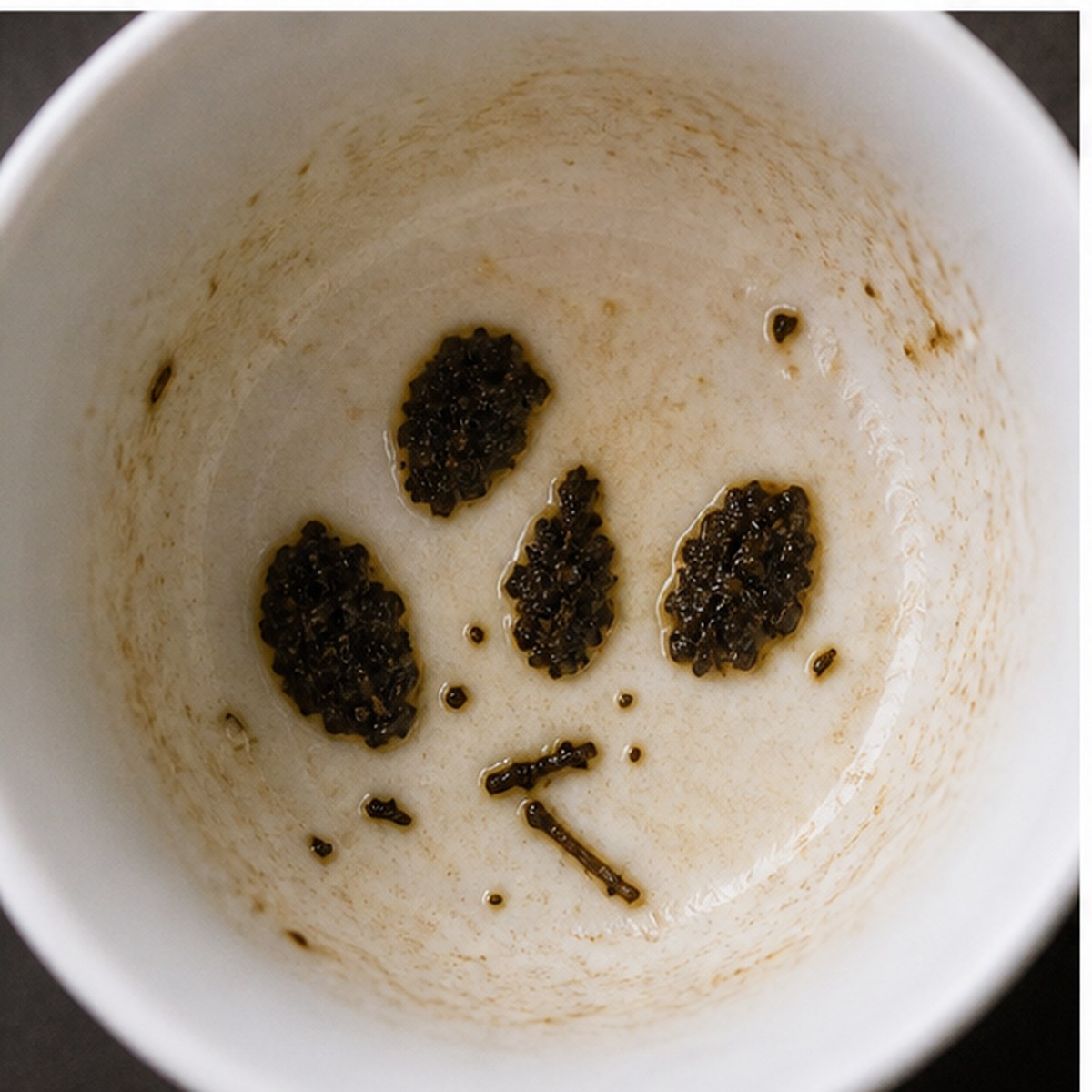 Eggs tea leaves cup variation two