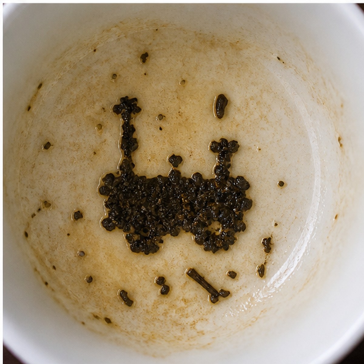 Engine tea leaves cup variation three