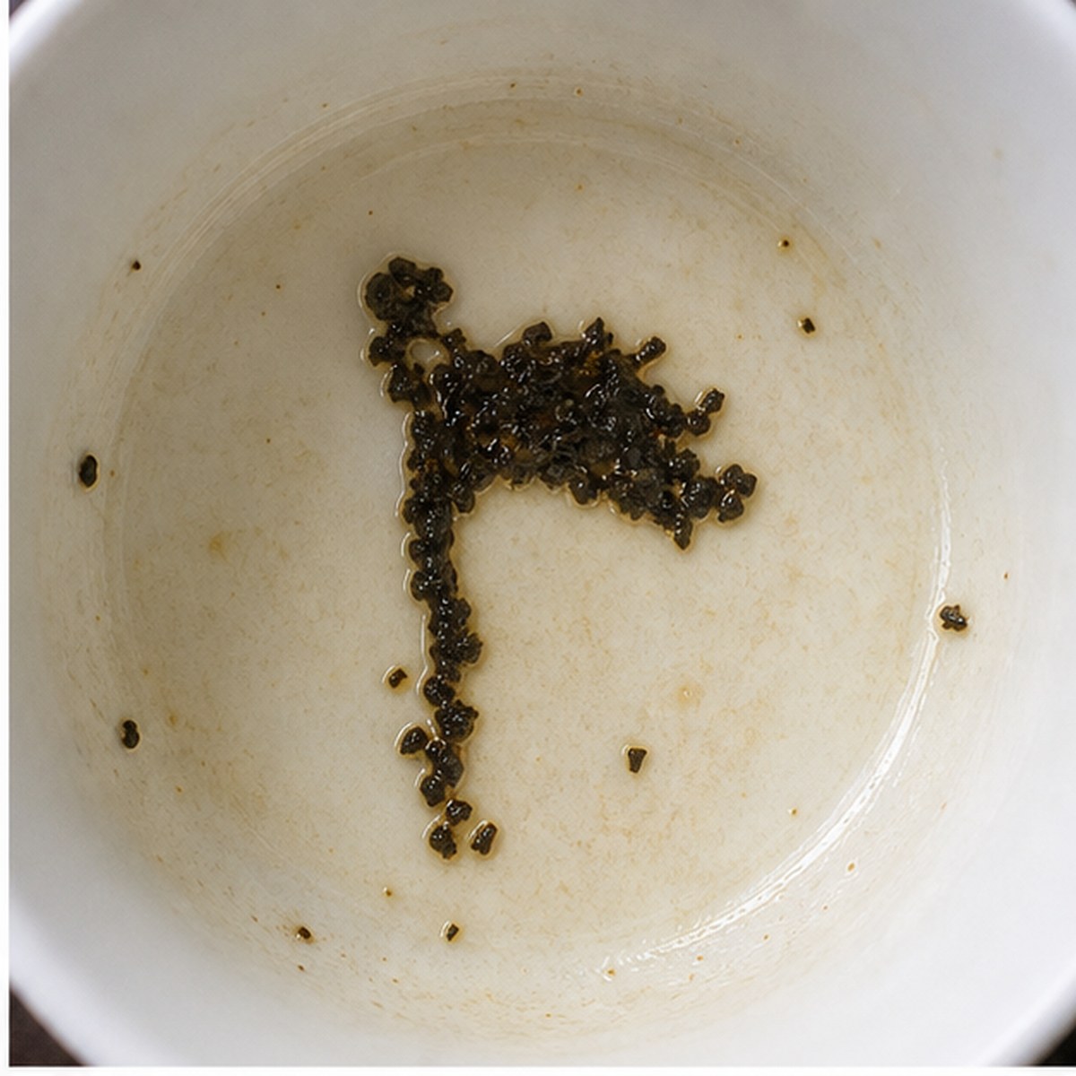 Ensign tea leaves cup variation one