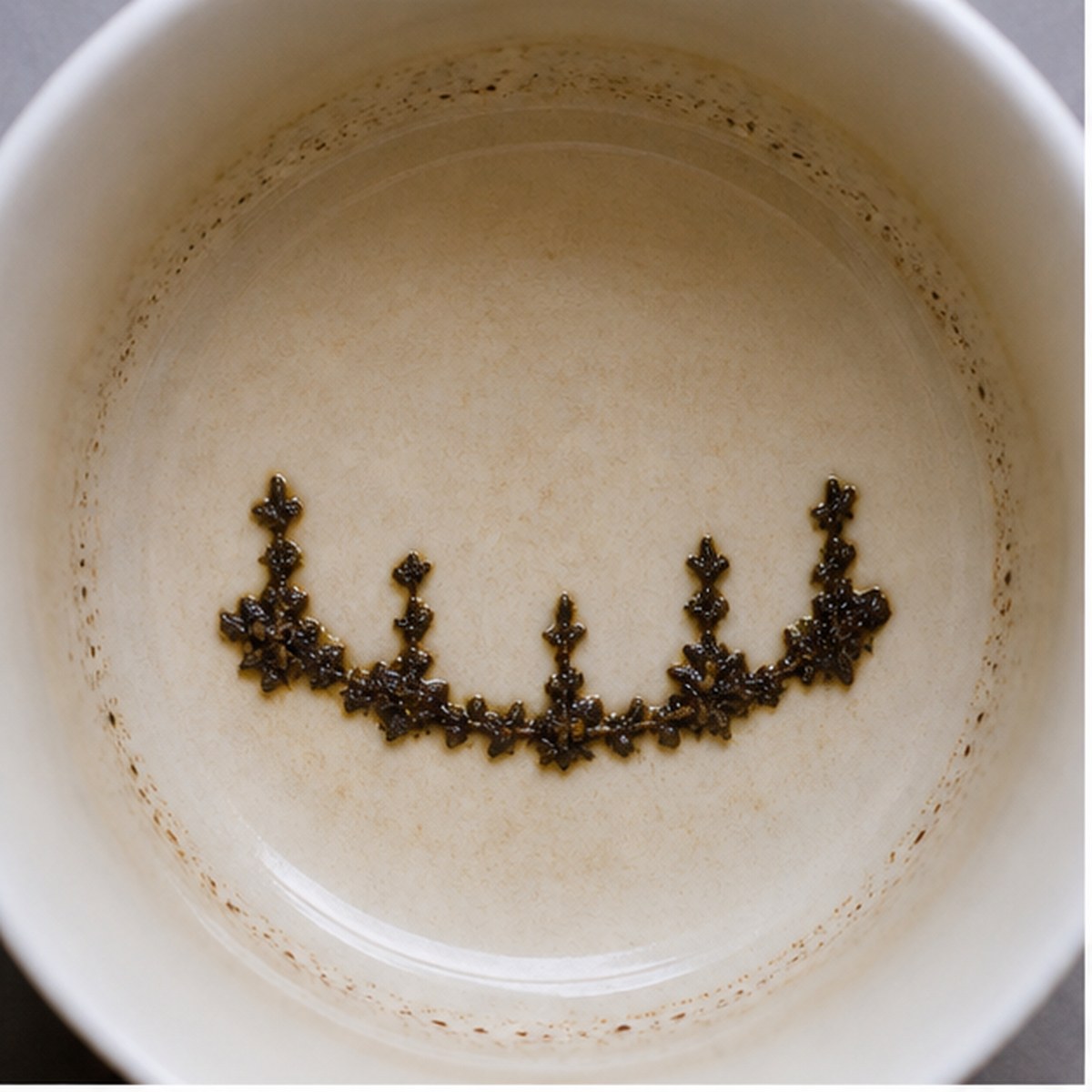 Fender tea leaf reading cup example