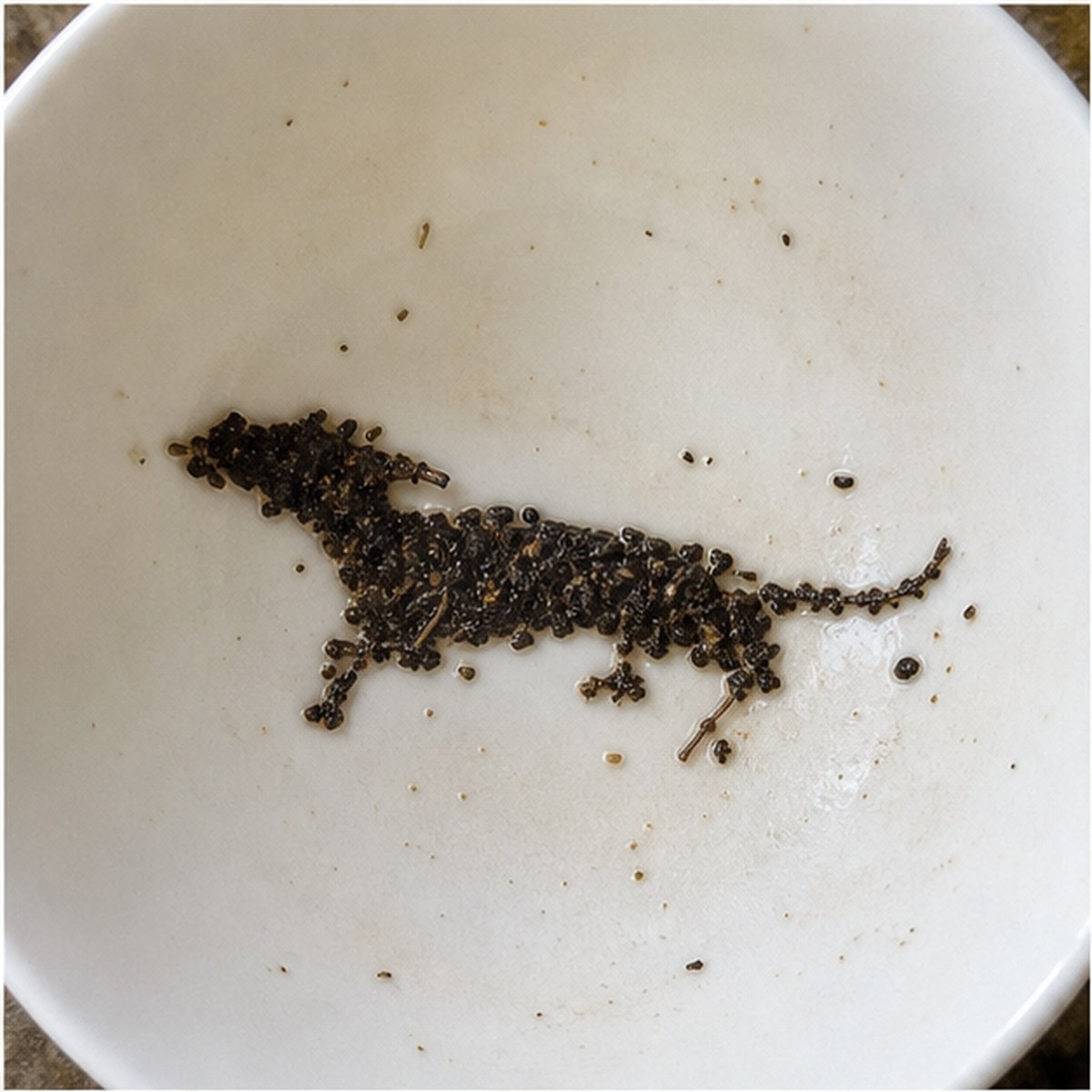 Ferret tea leaf reading cup example