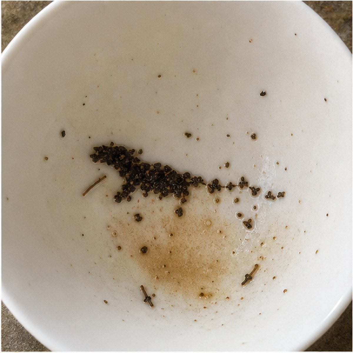Ferret tea leaves cup variation two