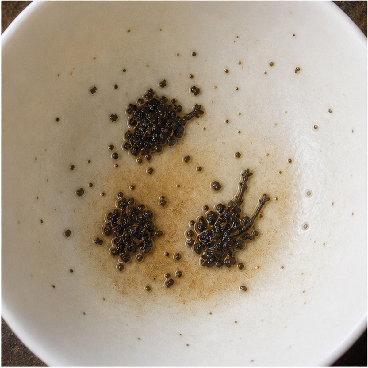 Figs tea leaves cup variation two