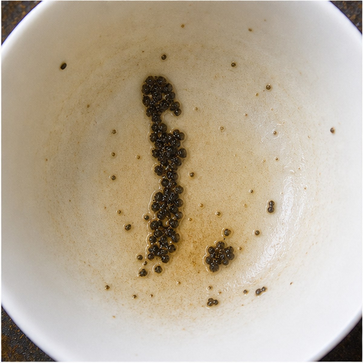 Finger tea leaves cup variation two
