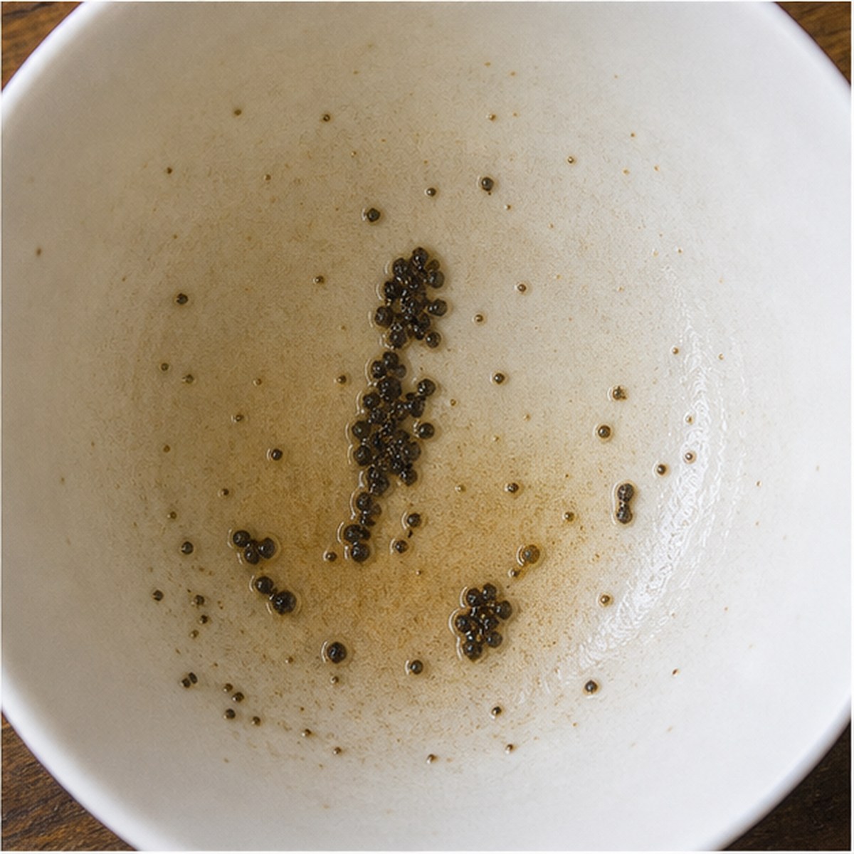 Finger tea leaves cup variation three