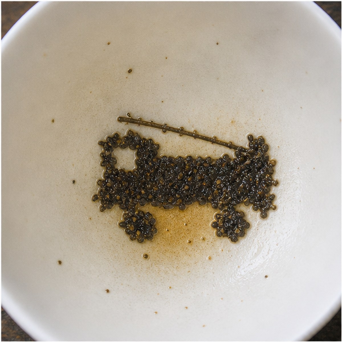 Fire-Engine tea leaf reading cup example