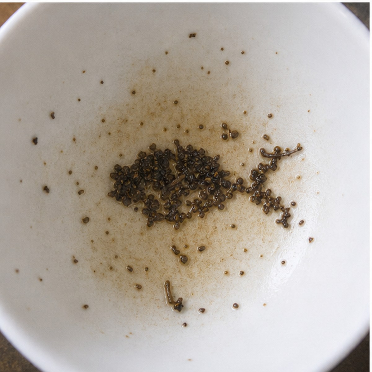 Fish tea leaves cup variation two