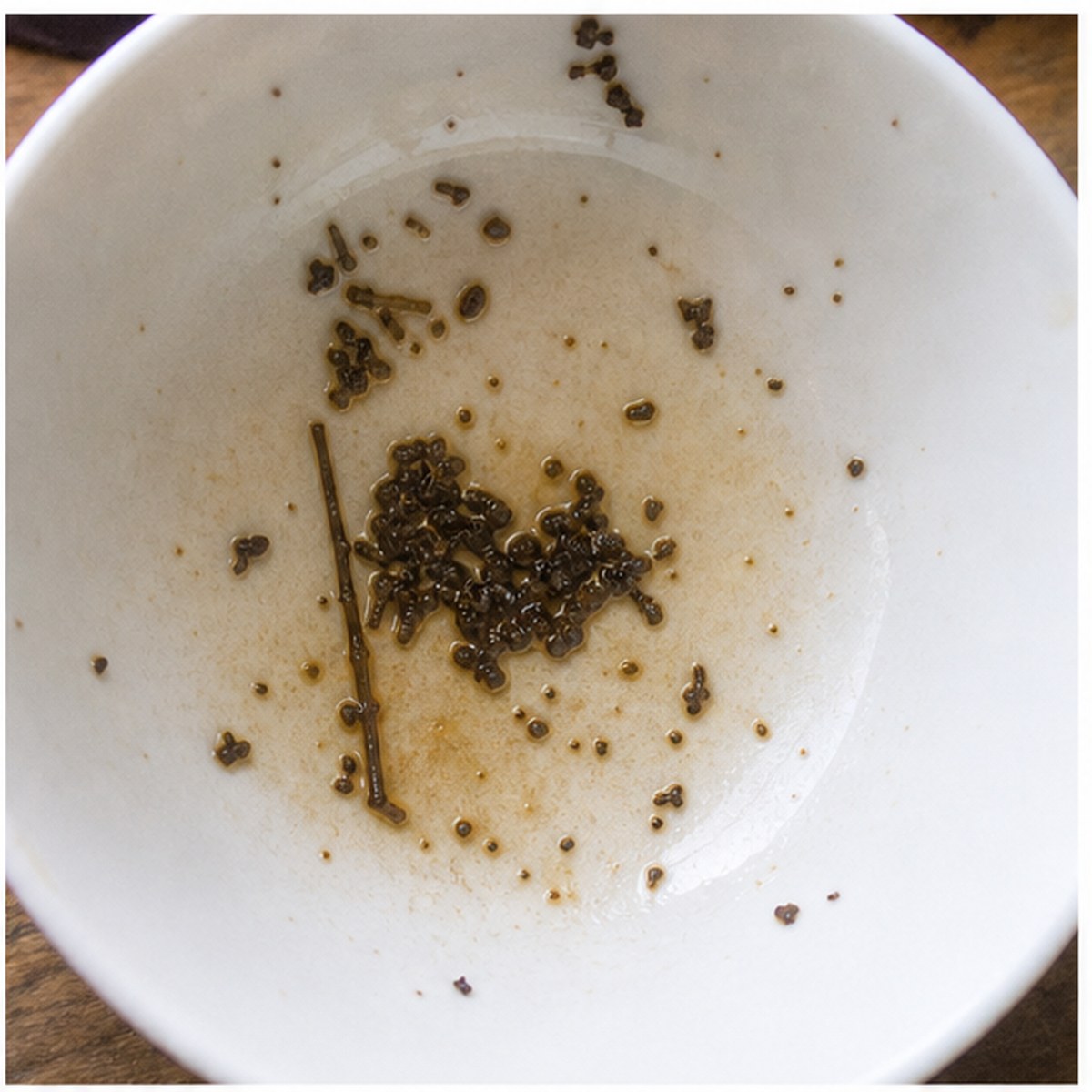 Flag tea leaves cup variation one