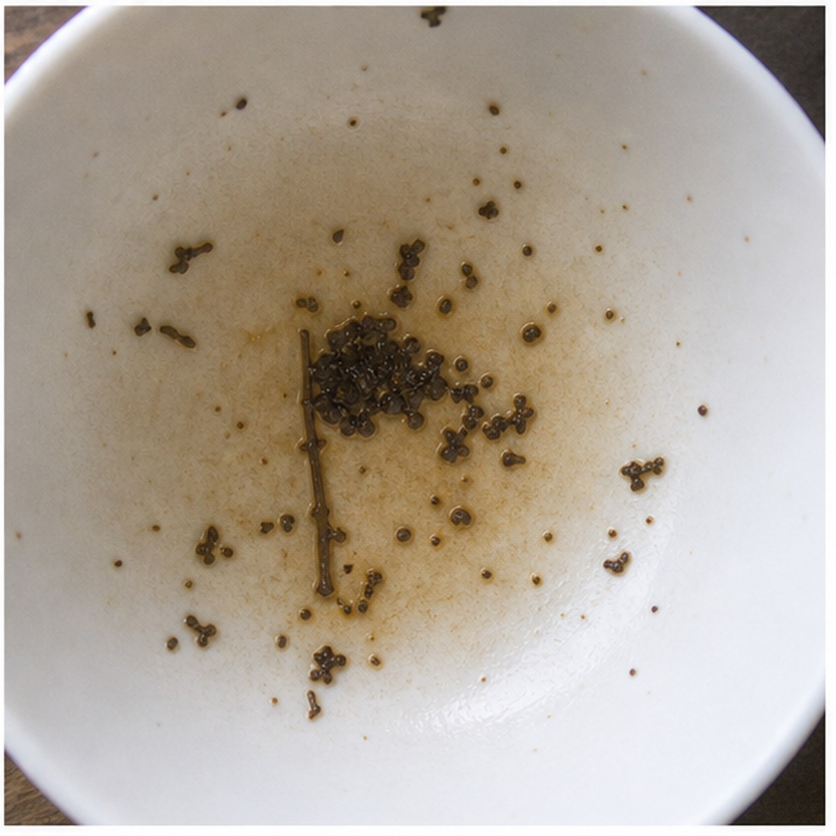 Flag tea leaves cup variation three