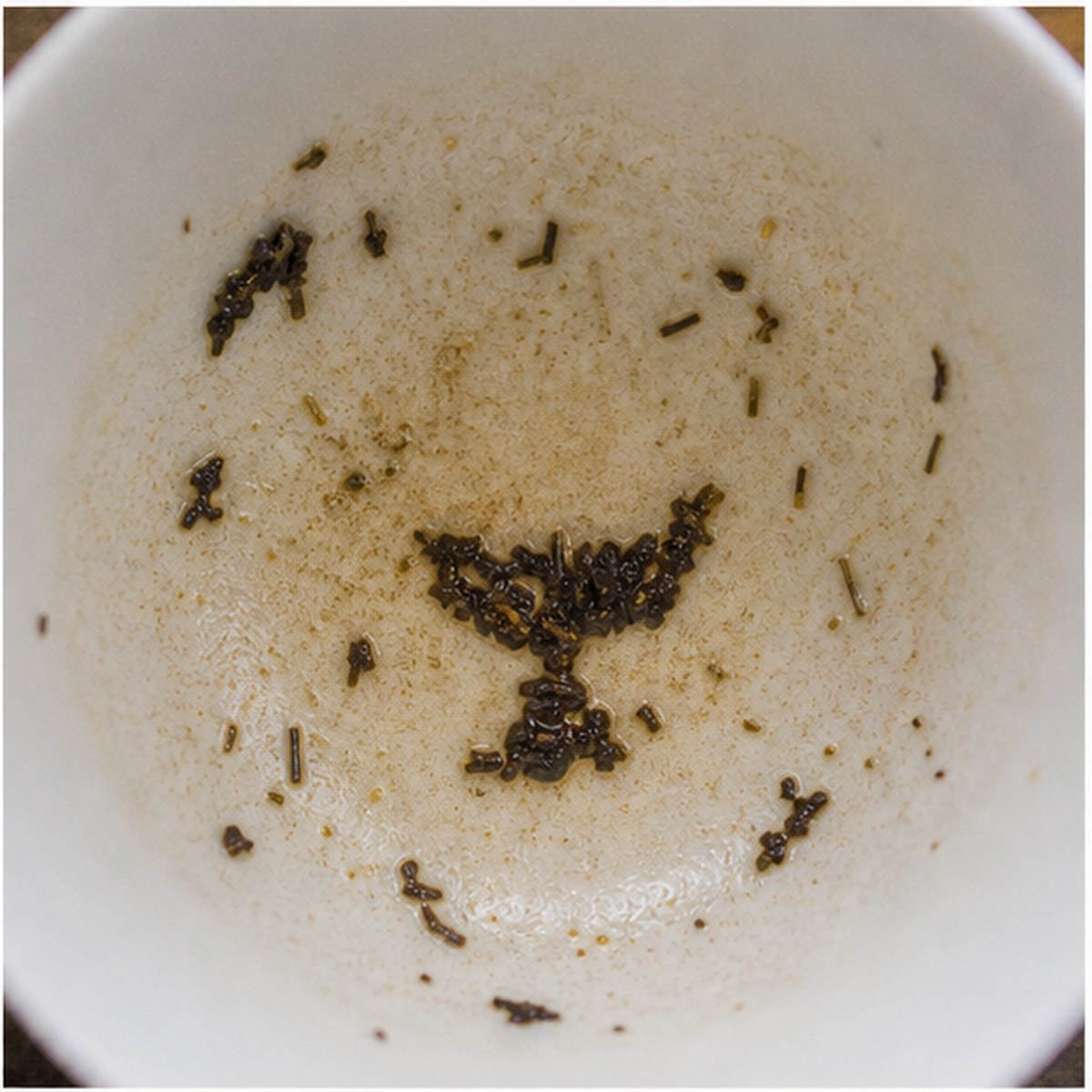 Font tea leaves cup variation one