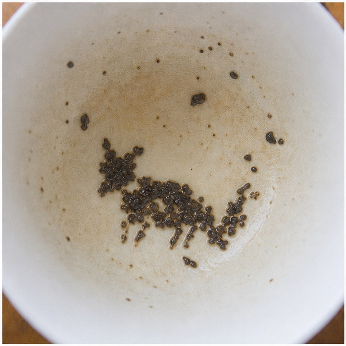 Fox tea leaves cup variation two