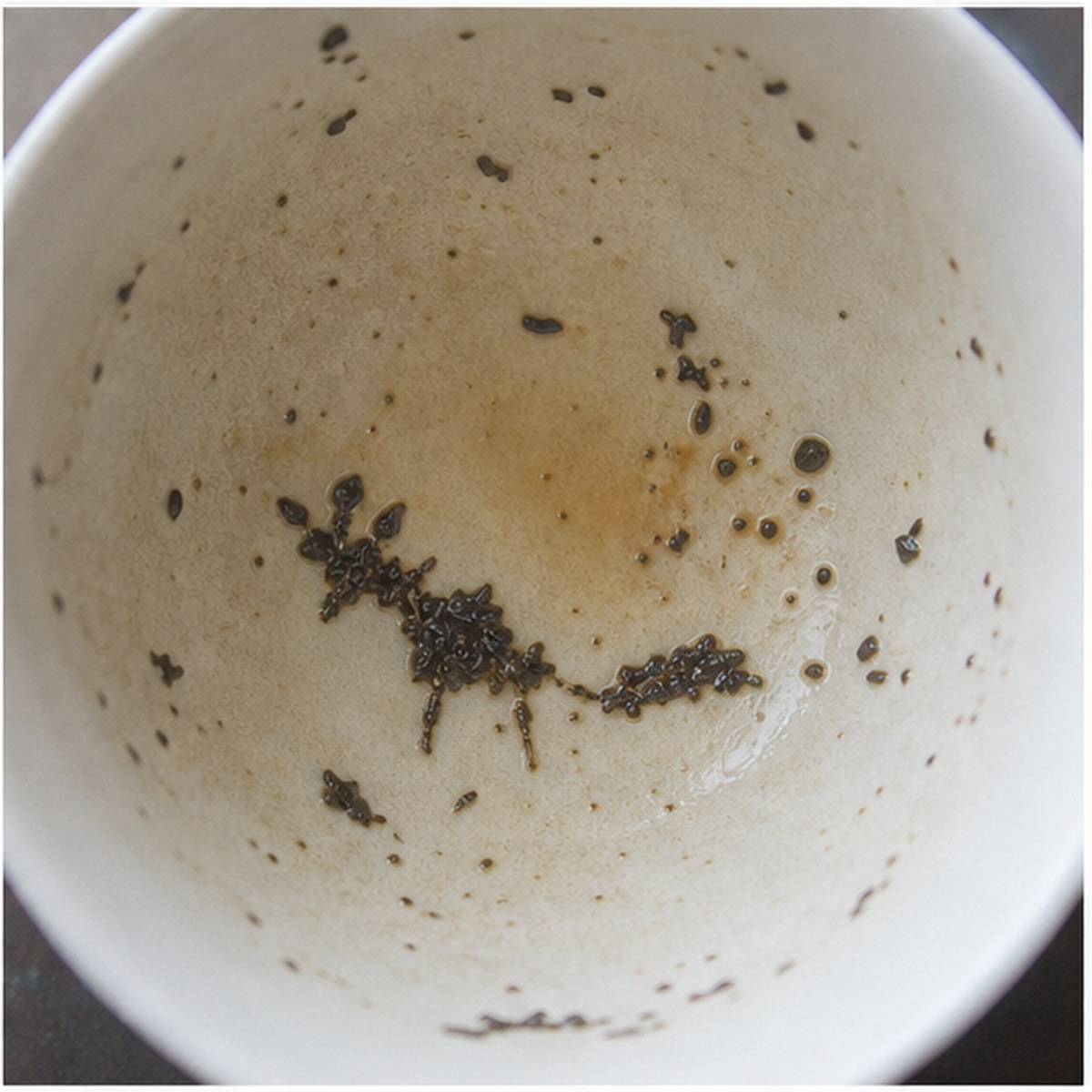 Fox tea leaves cup variation three