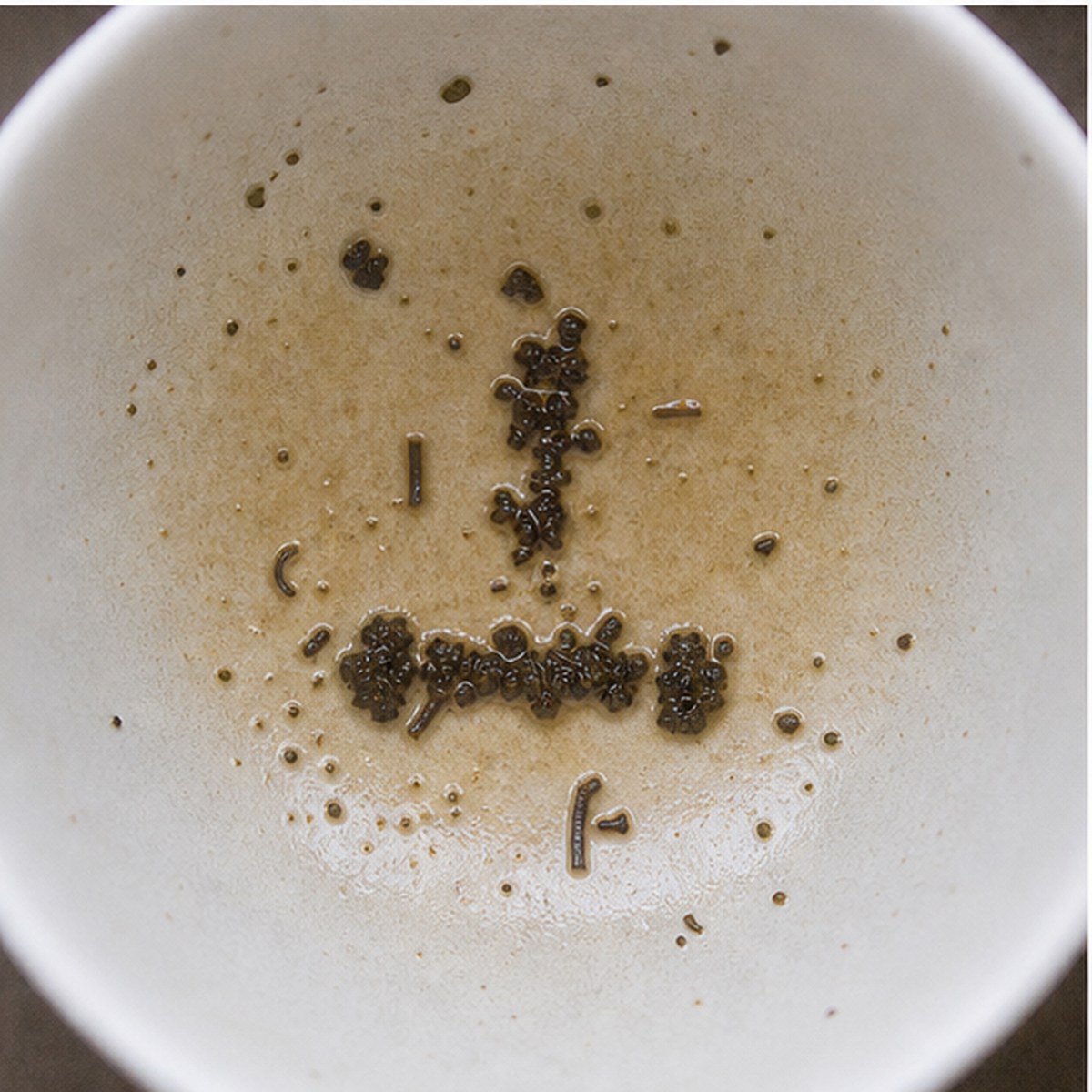 Garden Roller tea leaves cup variation two