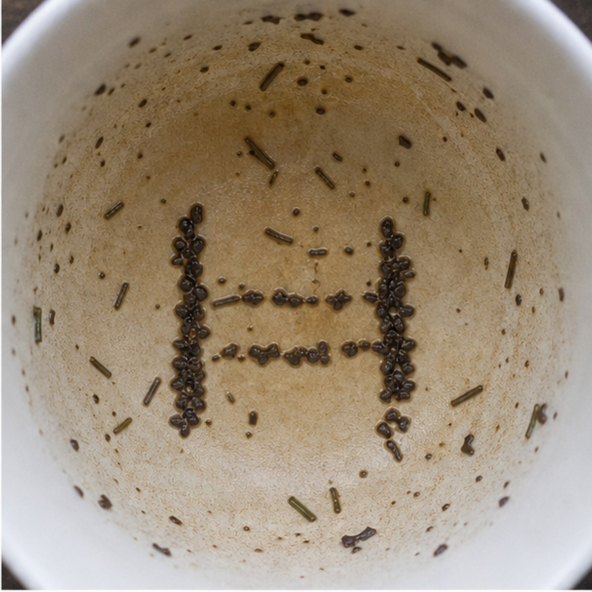 Gate tea leaves cup variation one