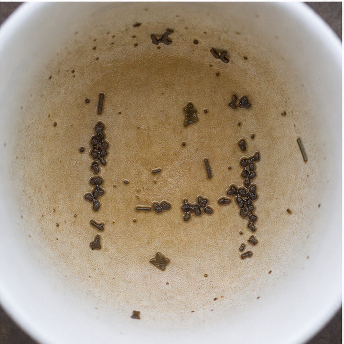 Gate tea leaves cup variation two