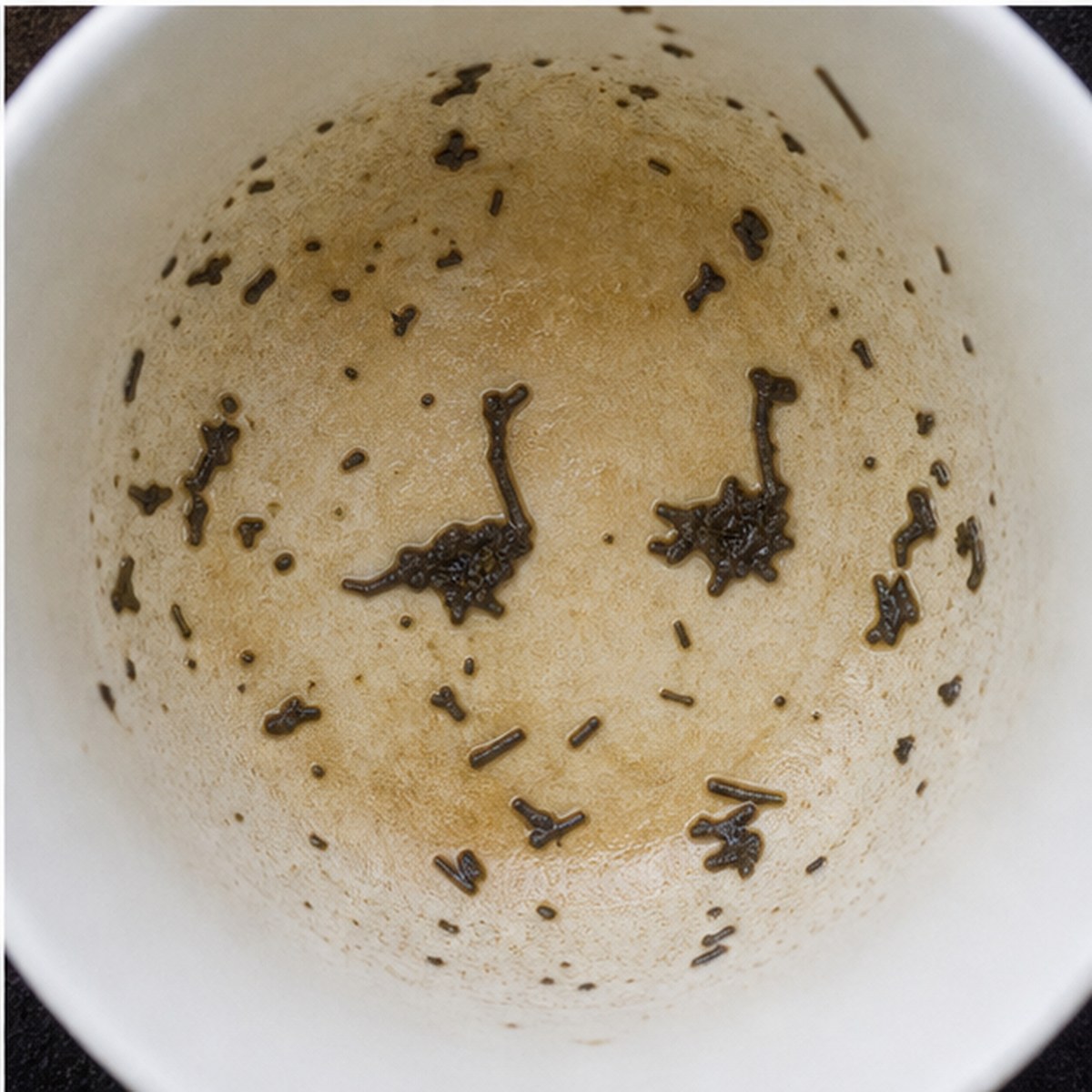 Geese tea leaves cup variation three