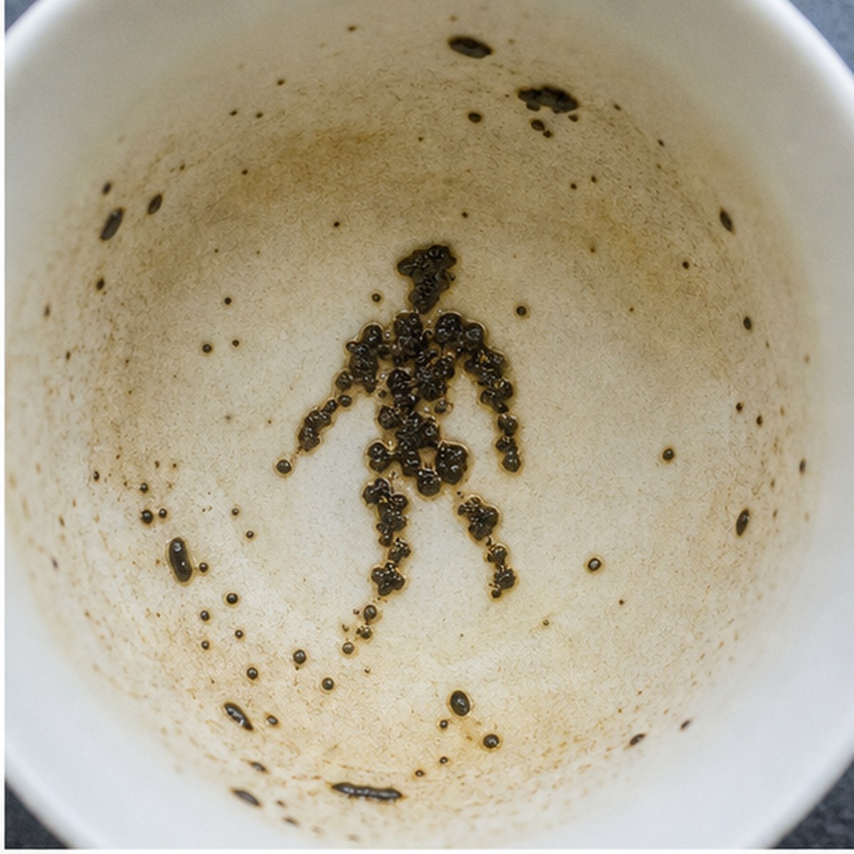 Giant tea leaves cup variation one