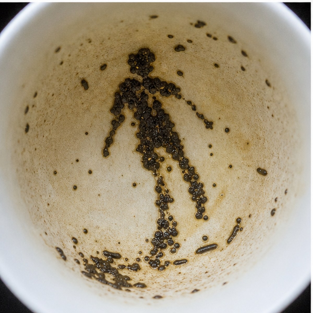 Giant tea leaves cup variation two