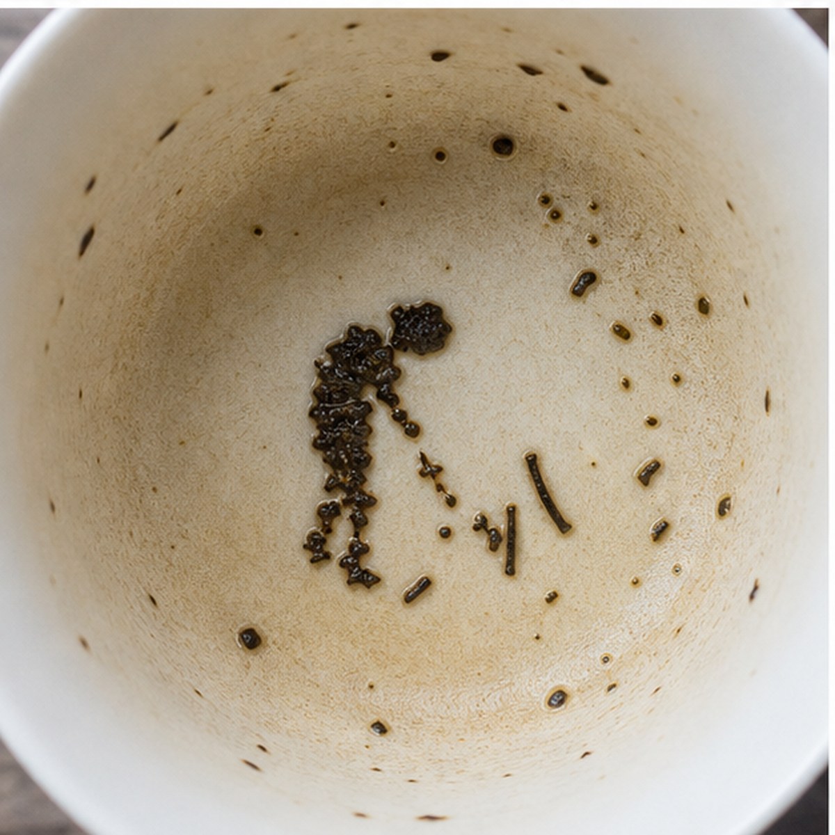 Gleaner tea leaves cup variation two