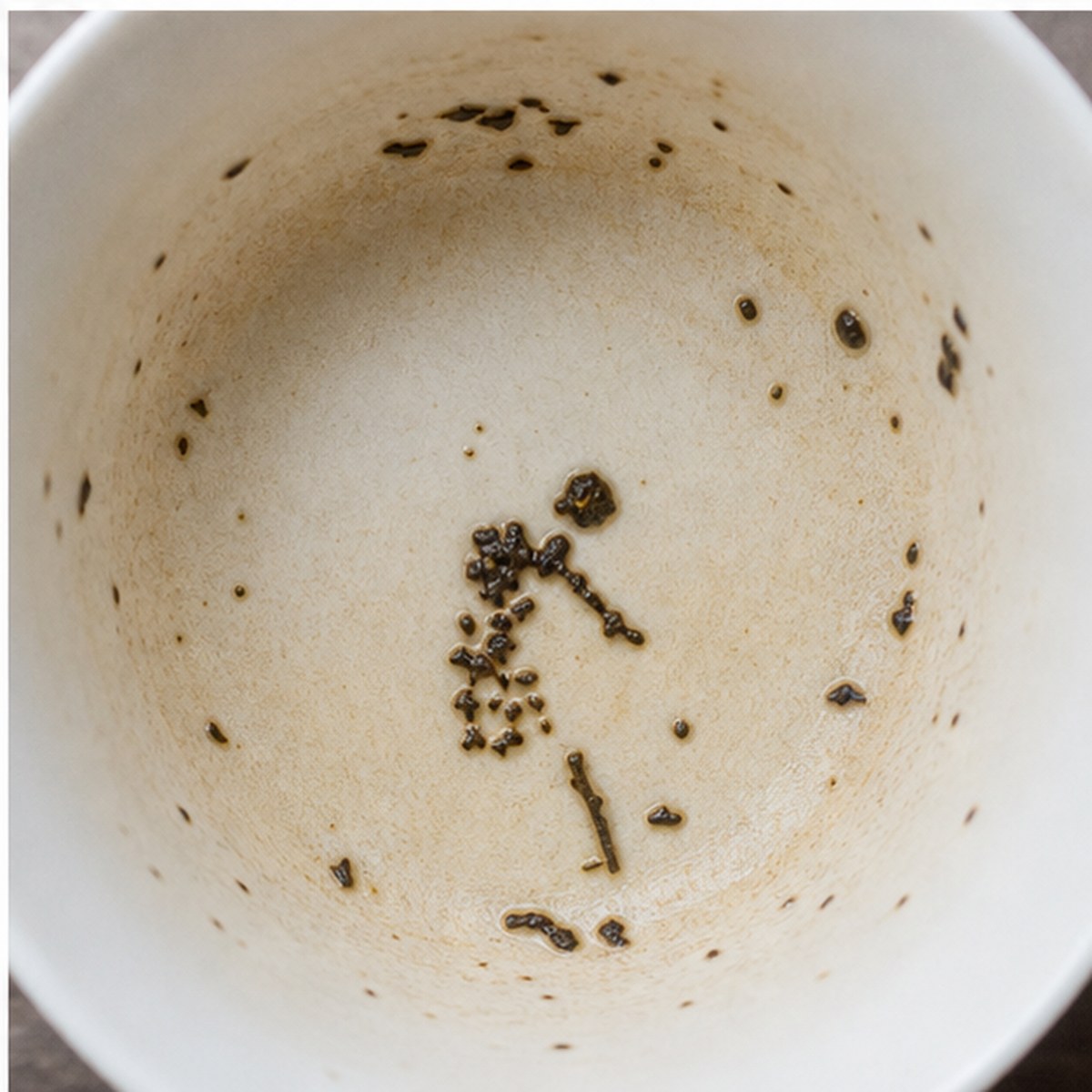 Gleaner tea leaves cup variation three