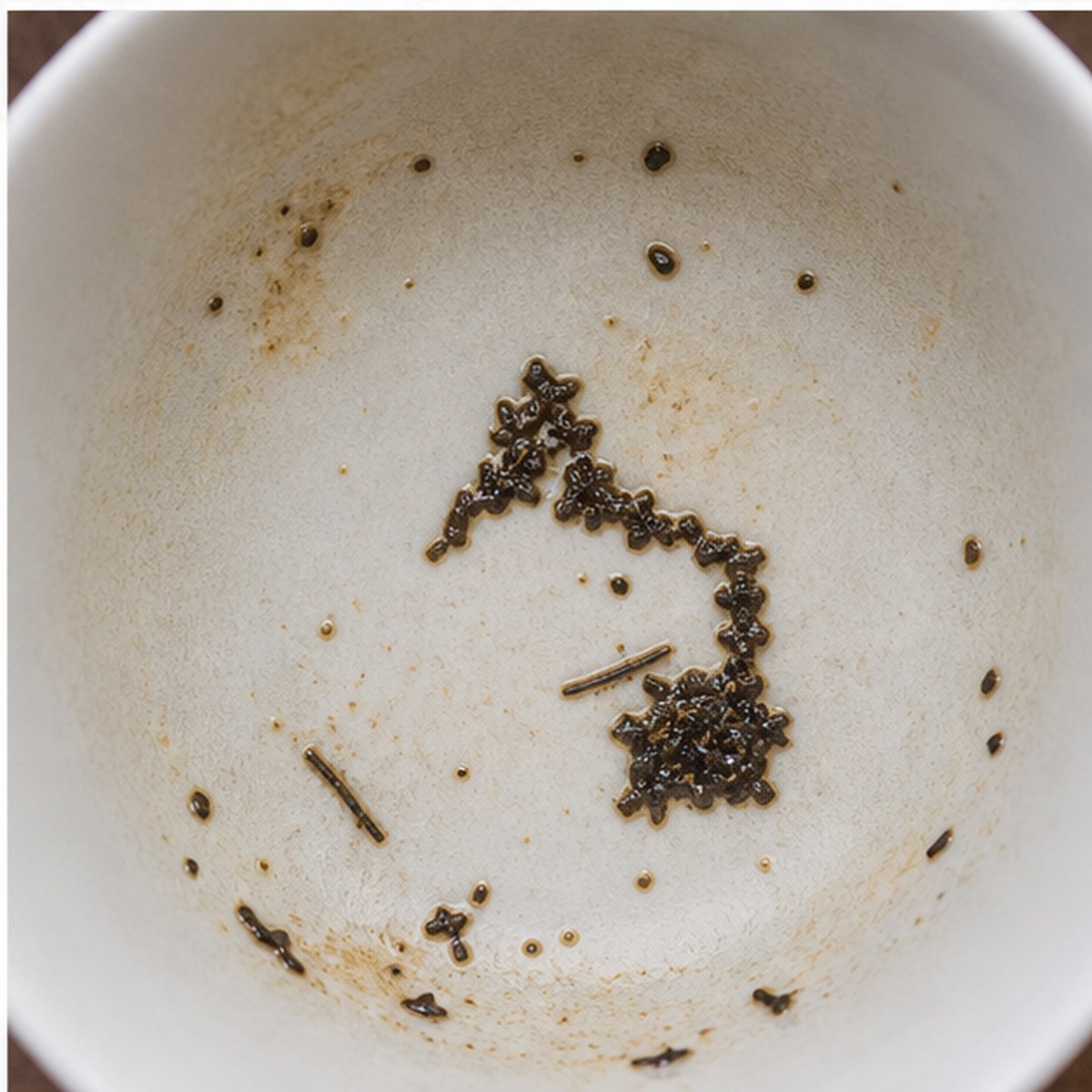 Gramophone tea leaves cup variation three
