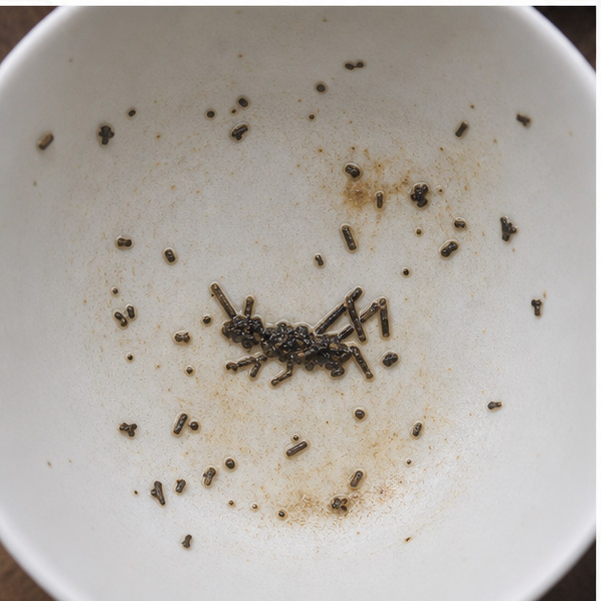 Grasshopper tea leaves cup variation two