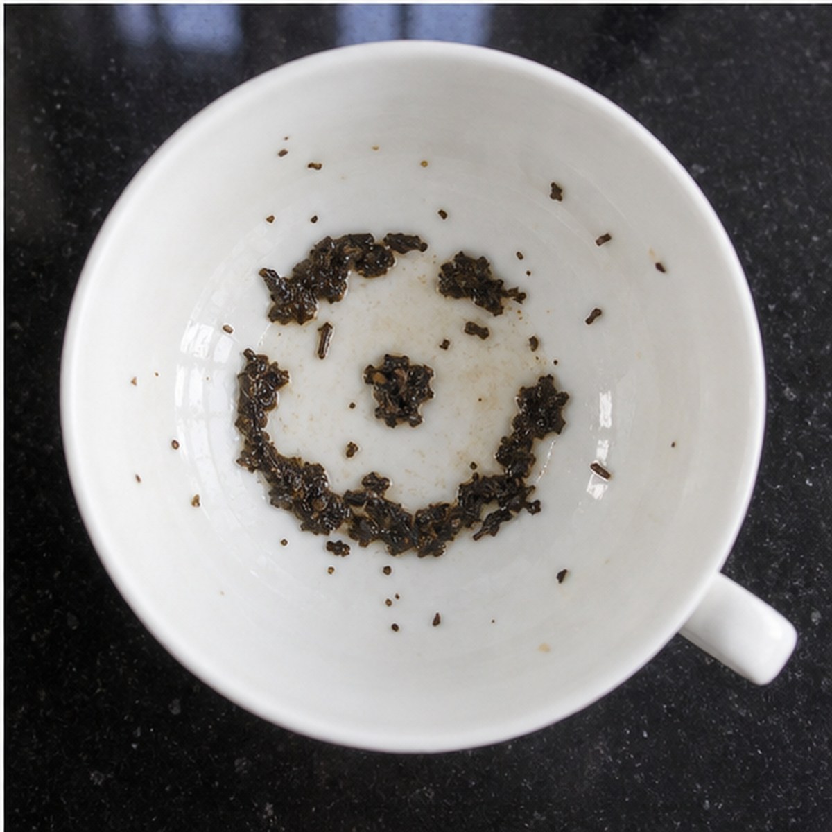 Grindstone tea leaves cup variation three