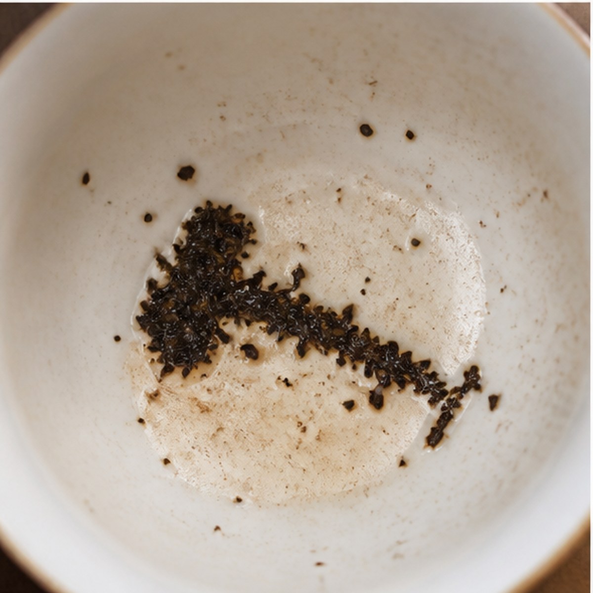 Hammer tea leaves cup variation two