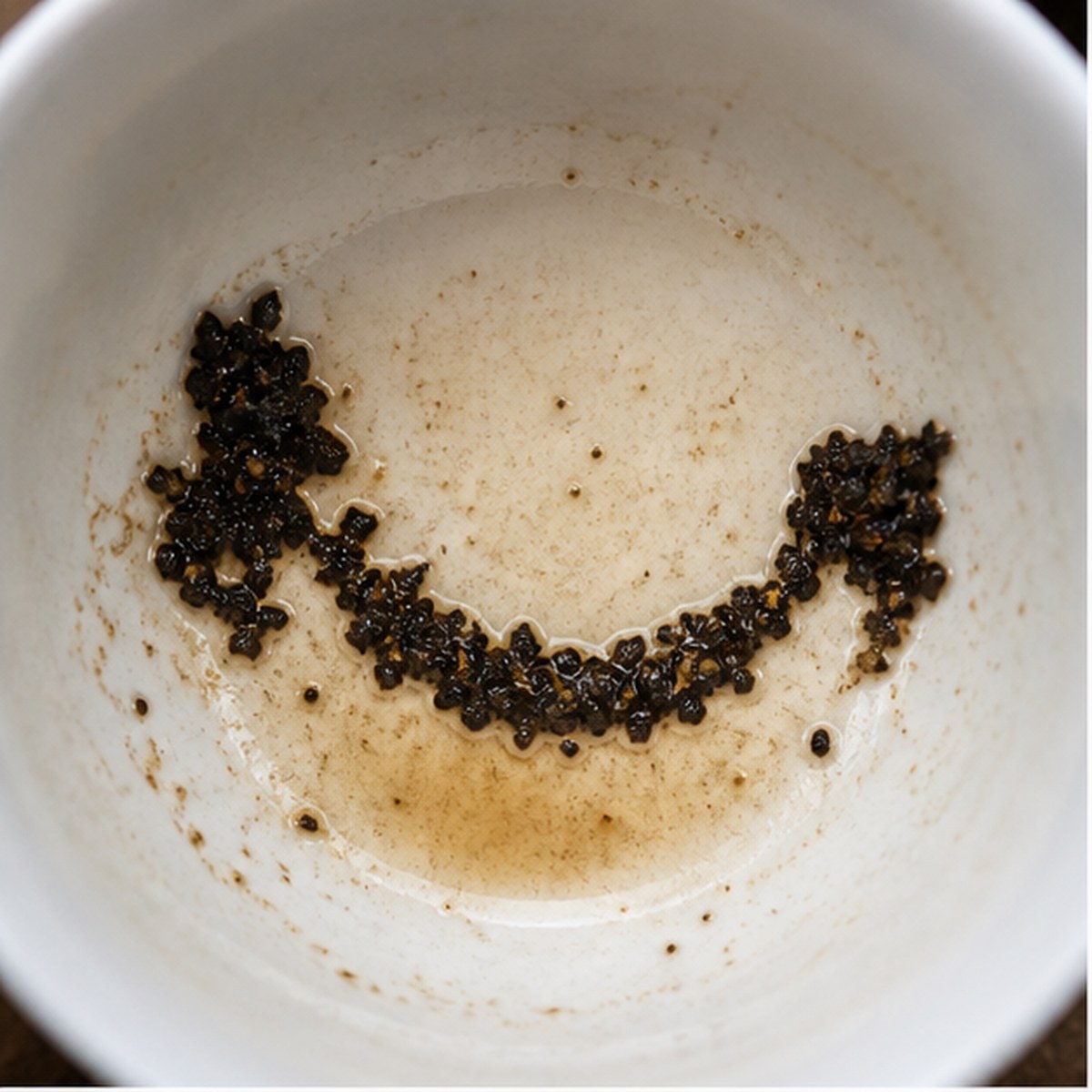 Hammock tea leaf reading cup example