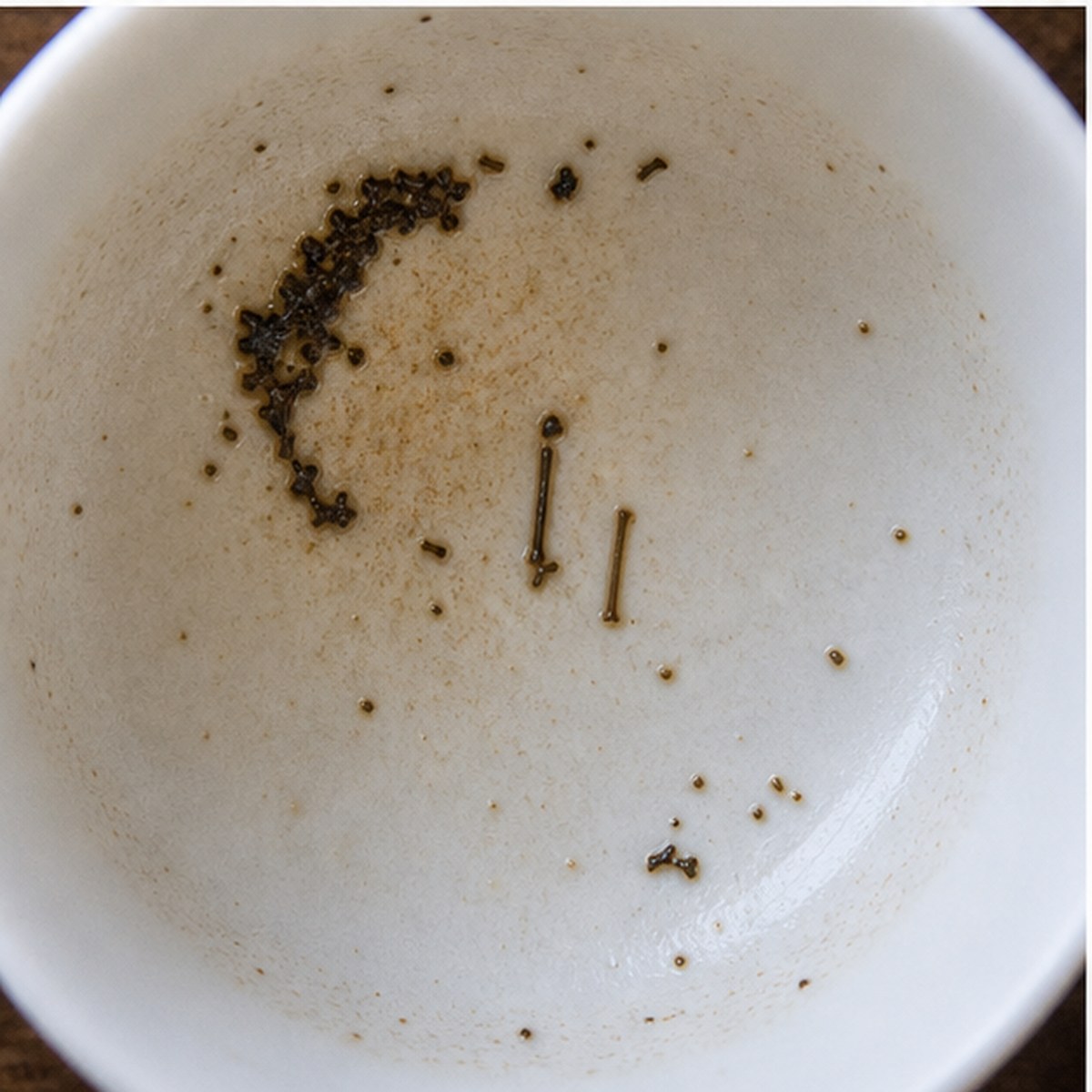 Harp tea leaves cup variation two