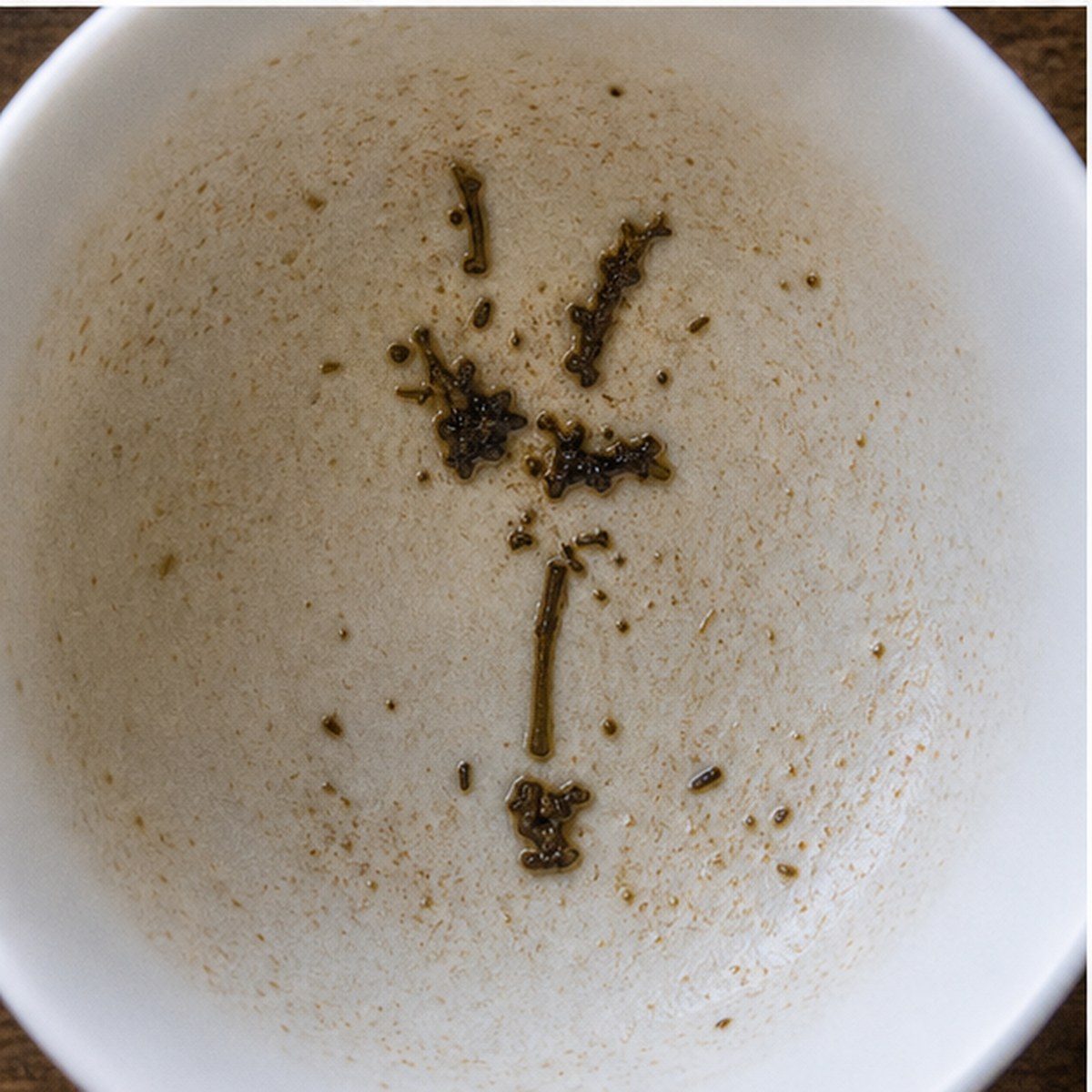 Harrissi Lily tea leaves cup variation two