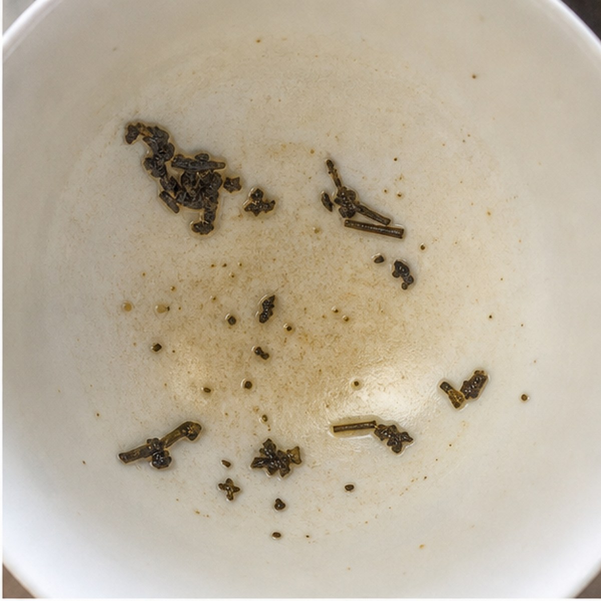 Hawk tea leaves cup variation one